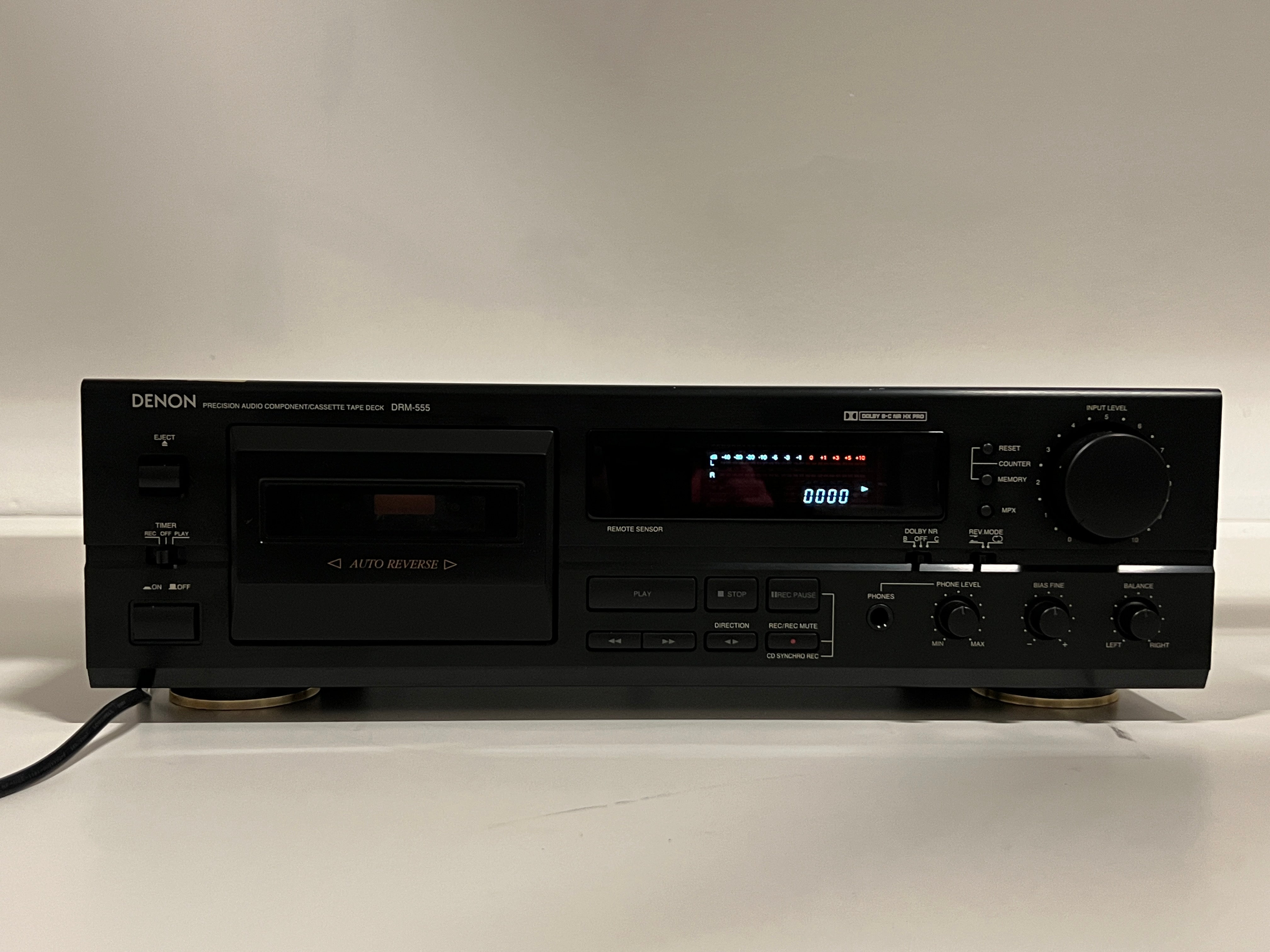 Denon DRM-555 - Cassette Deck