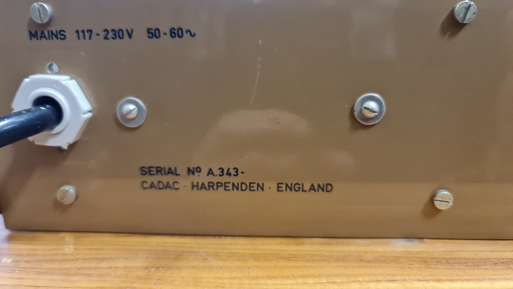 Cadac Custom Mastering Speakers