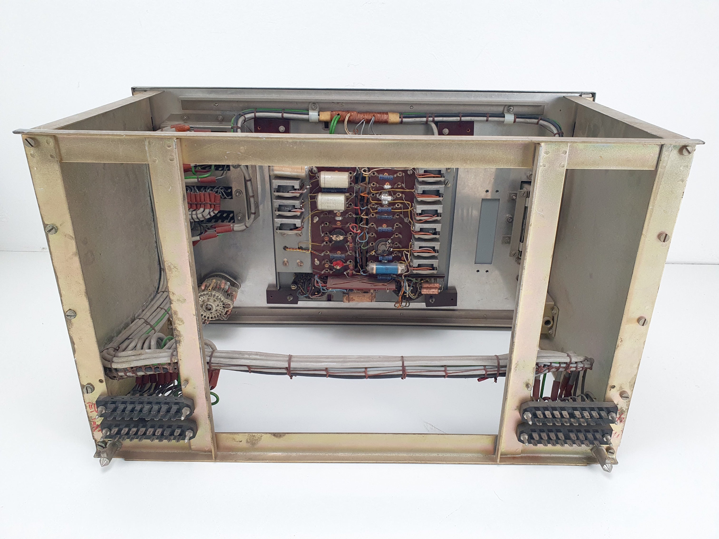 Telefunken recorder kop tester met M10 kopbrug en veel onderdelen.