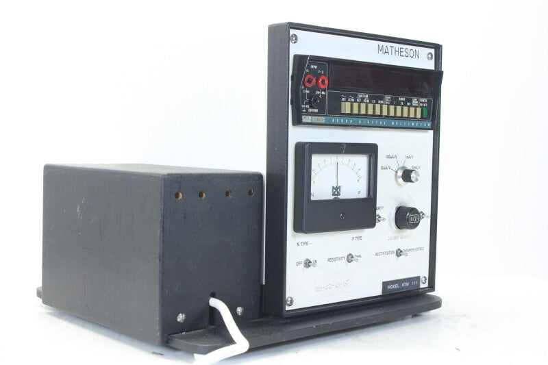 Fluke 8000A Digital Voltmeter  In Homemade Lunchbox