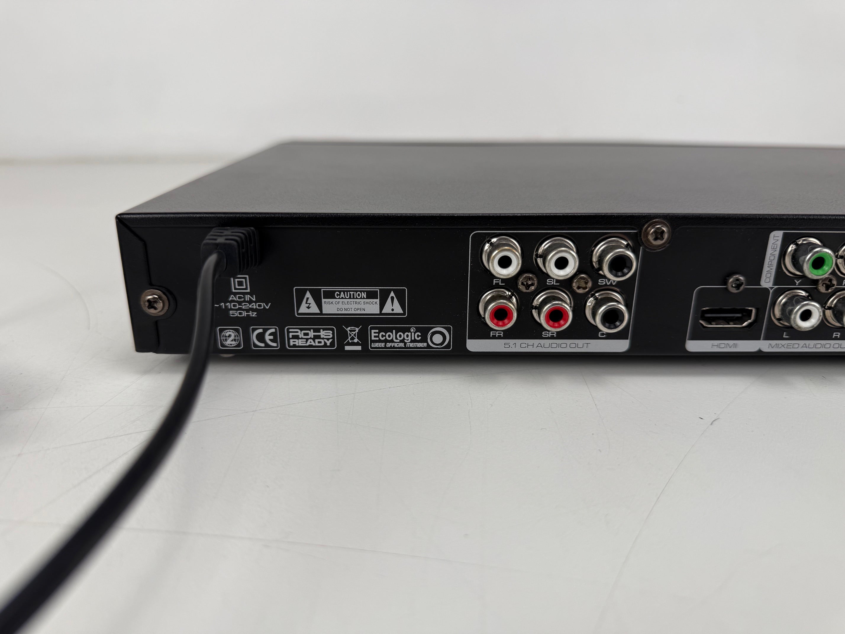 Onbekende PK 6750 HDMI DVD DIVX-speler met originele doos en afstandsbediening