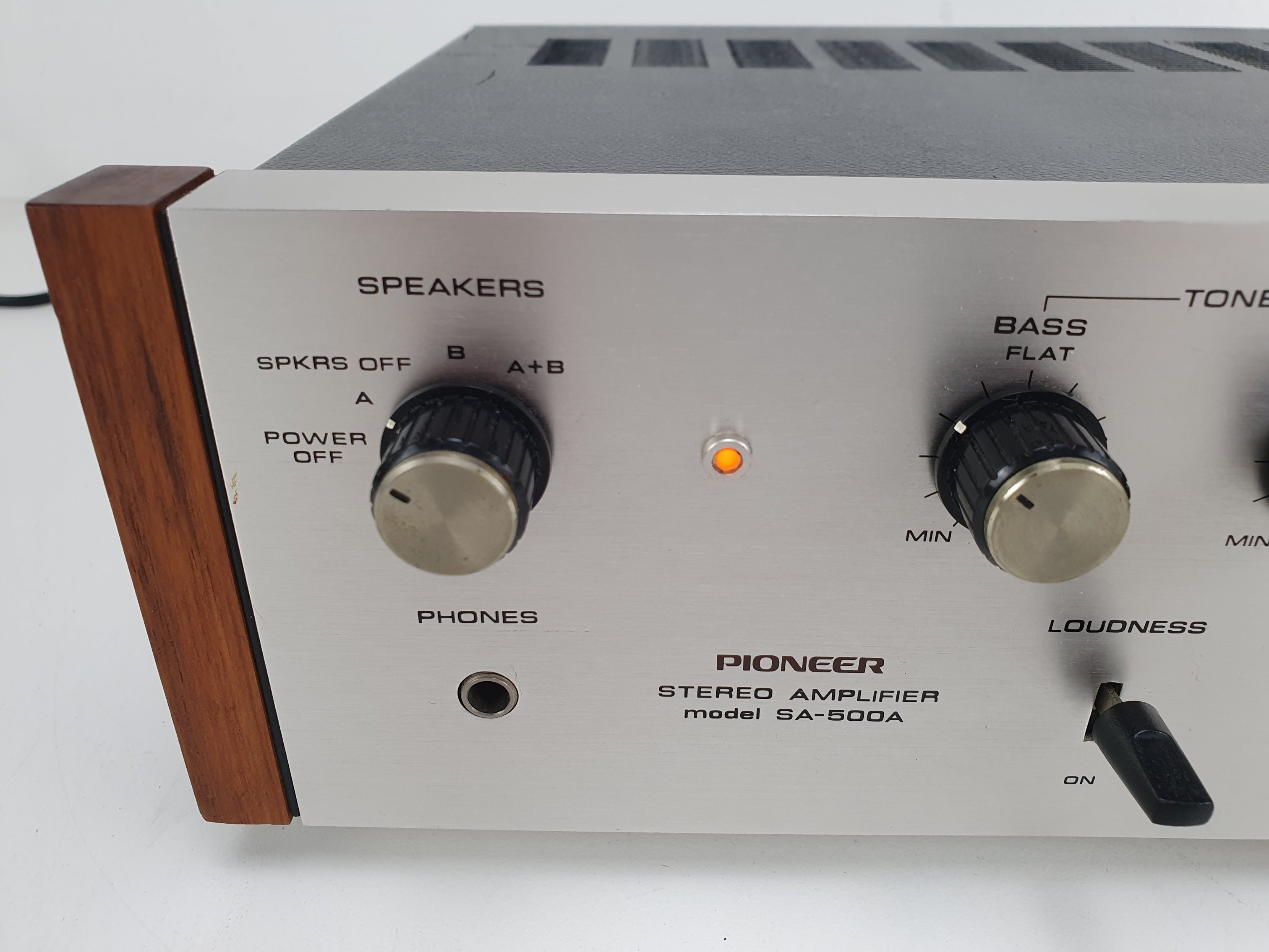 Pioneer SA-500A stereo versterker - Onderhoud uitgevoerd