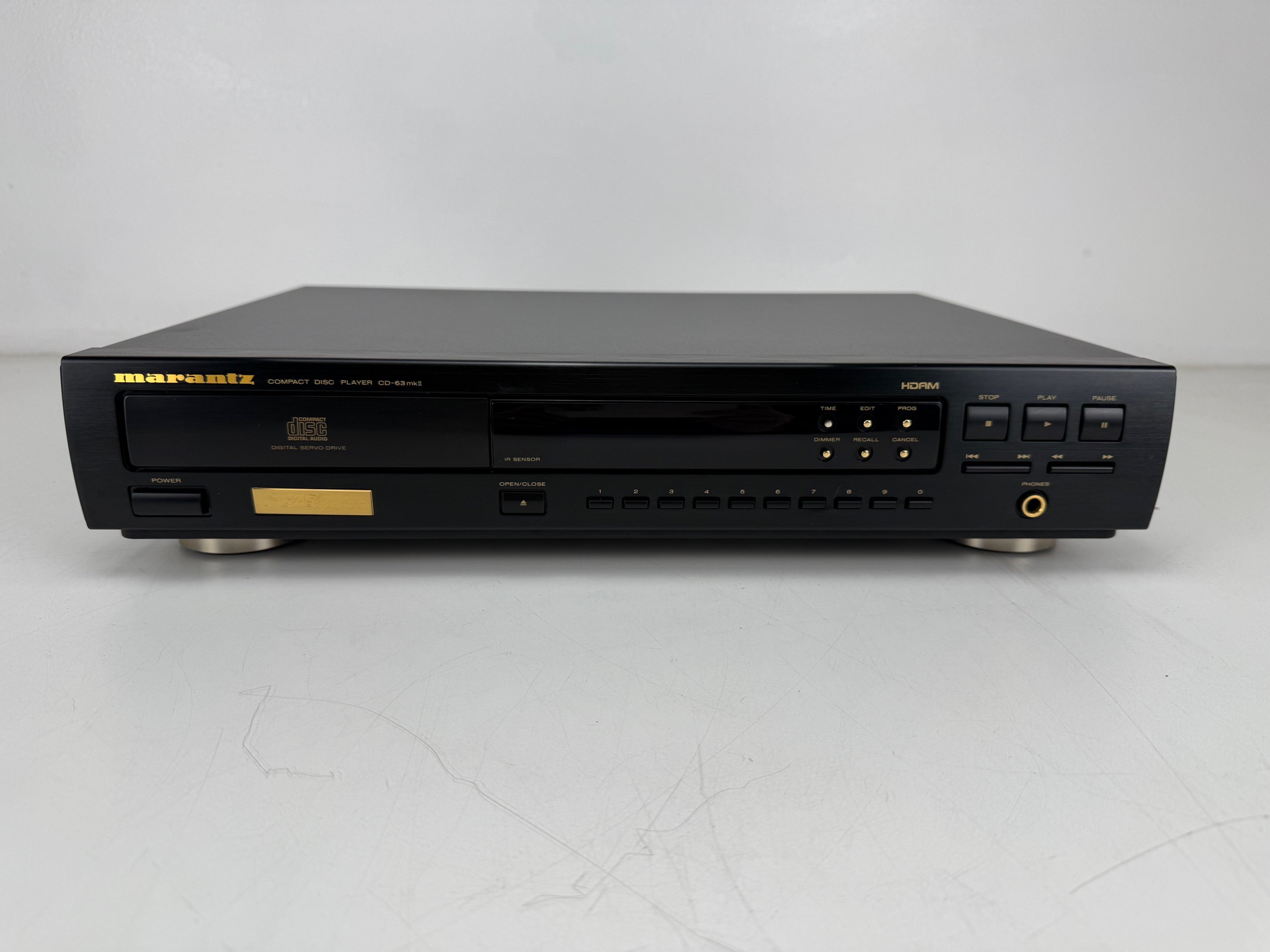 Marantz CD-63 MKII Compact Disc Player with Original Box - Manuals - Remote Control