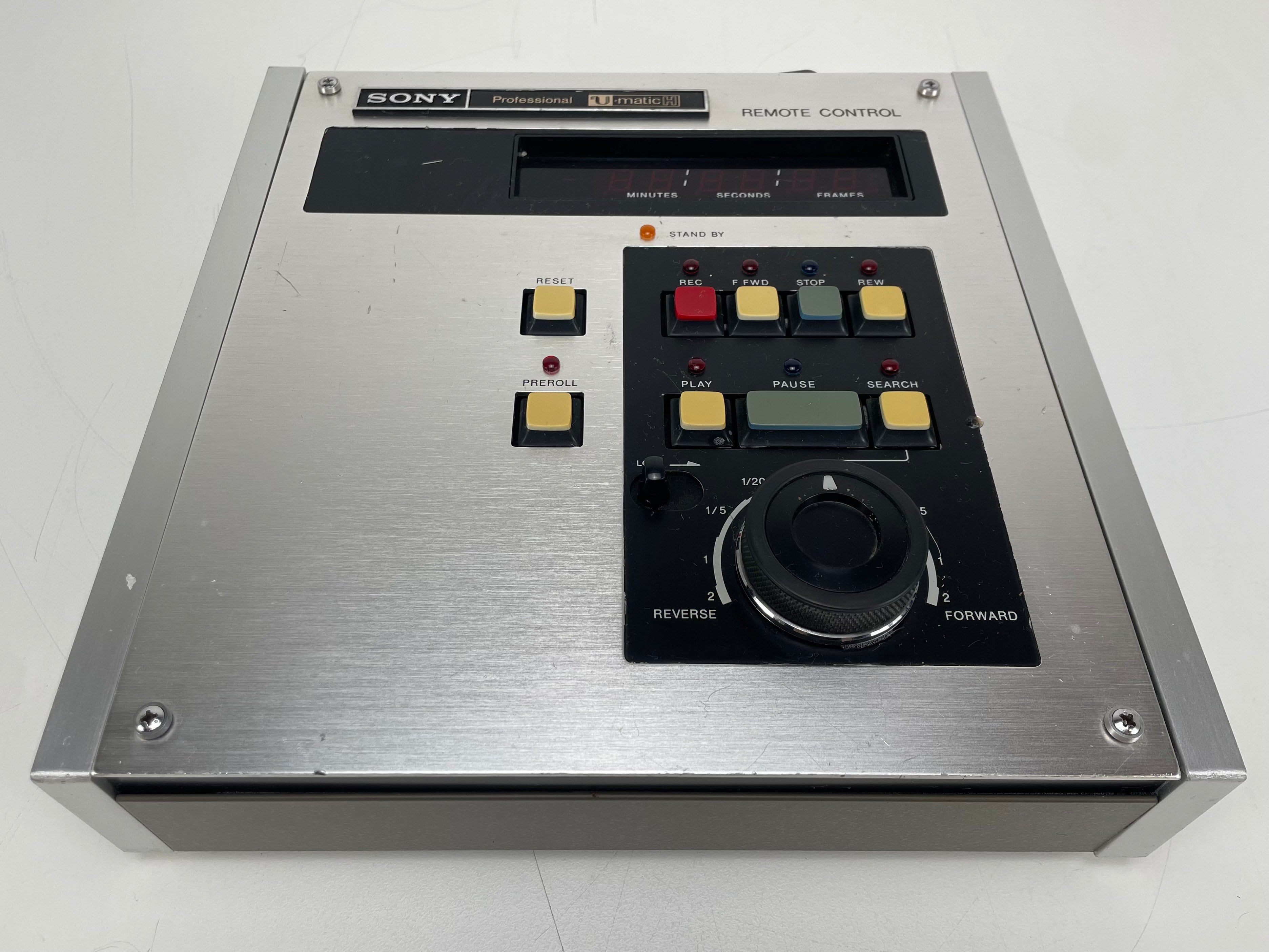 Sony BVR-510ACE Camera Remote Control Unit – Mint Condition – No Cables