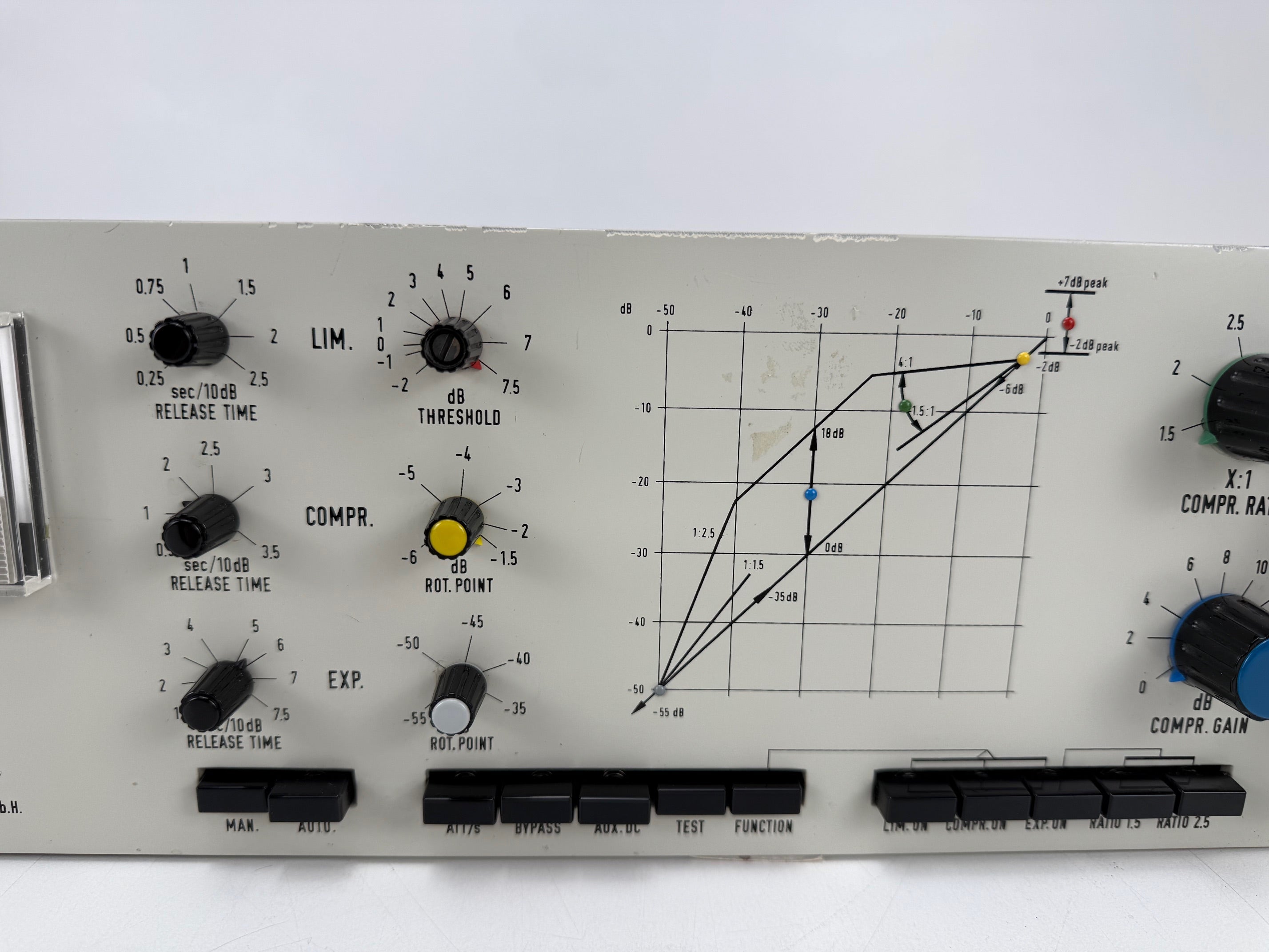 EMT PDM stereo compressor EMT 156 met handleidingen - Volledig nagekeken
