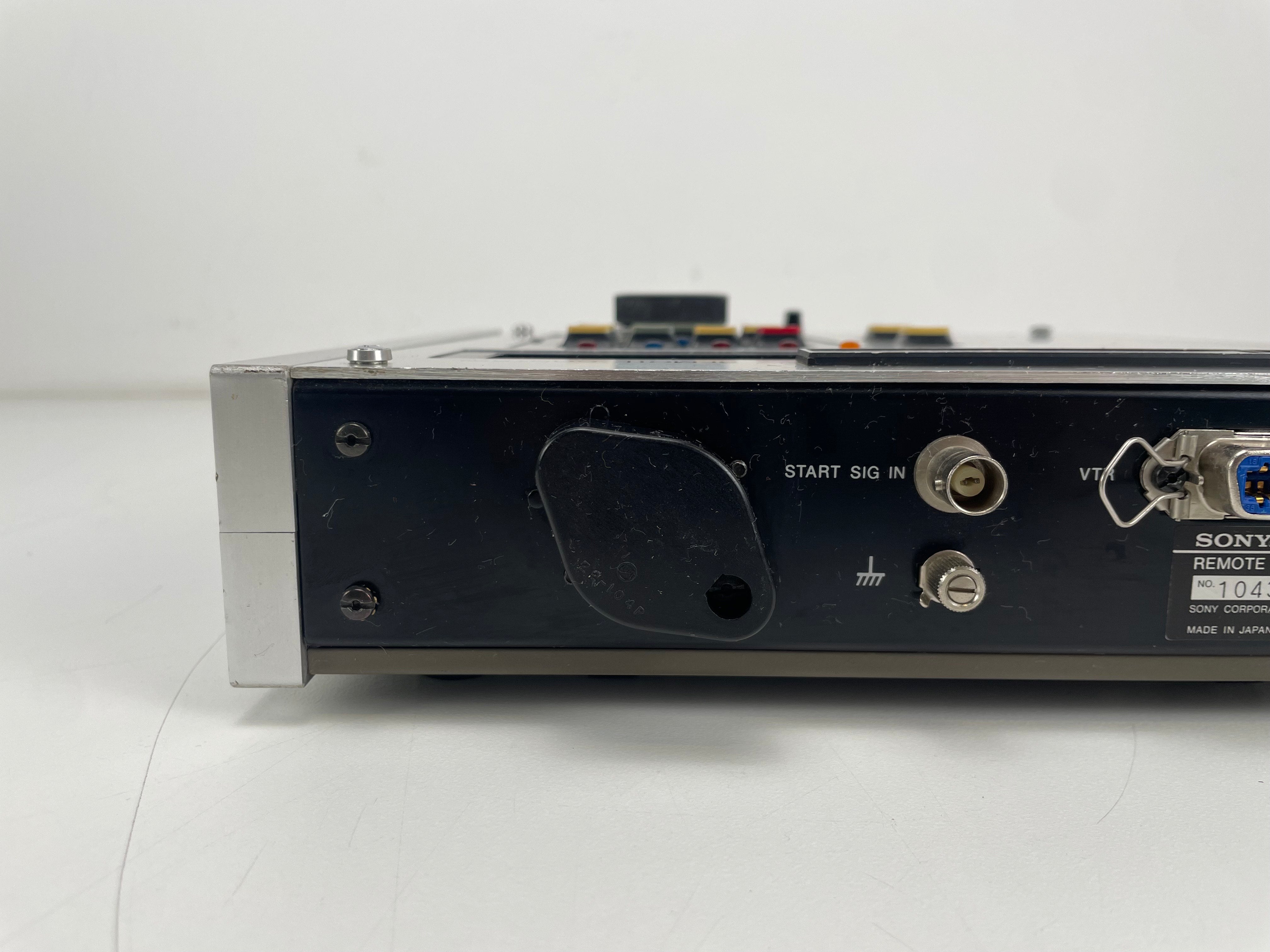 Sony BVR-510ACE Camera Remote Control Unit – Mint Condition – No Cables