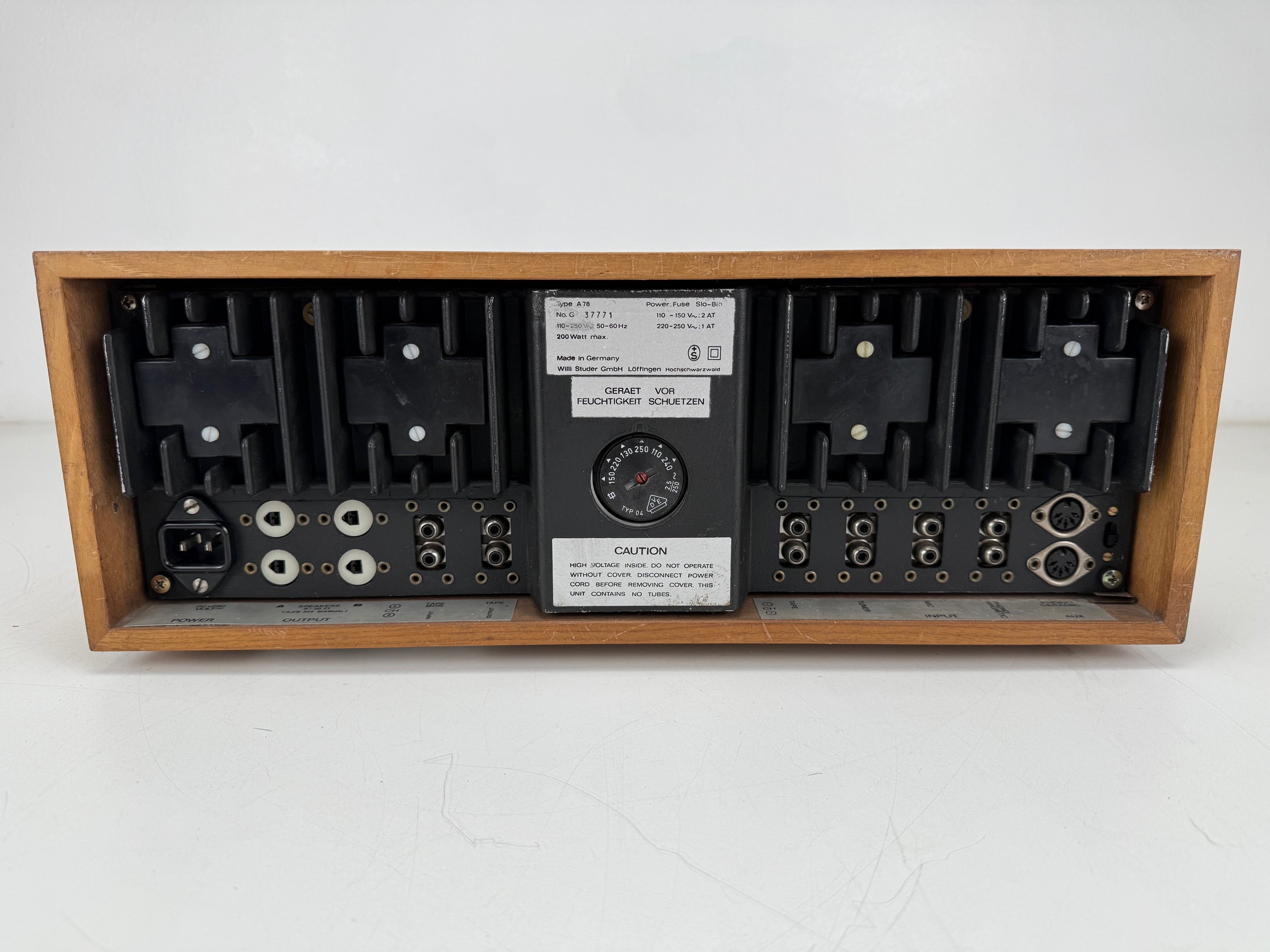 Studer Revox A78 stereo geïntegreerde versterker - volledig nagekeken en onderhouden
