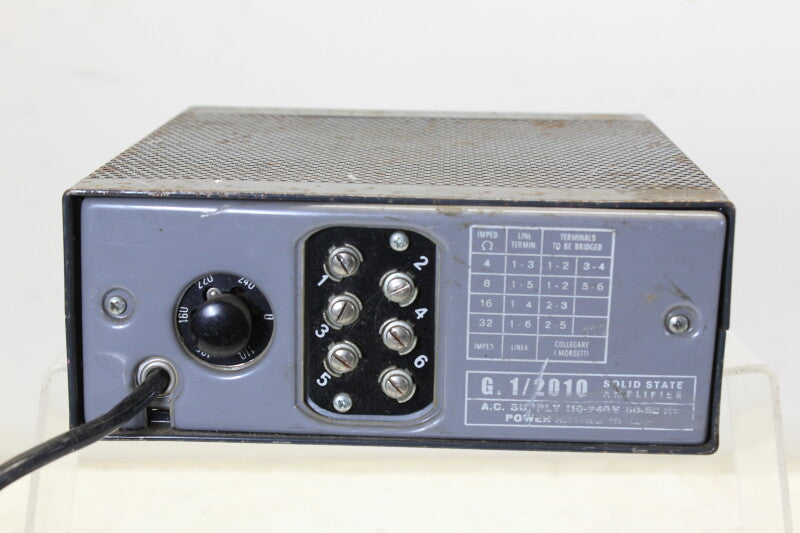 Geloso G1/2010 Solid state amplifier