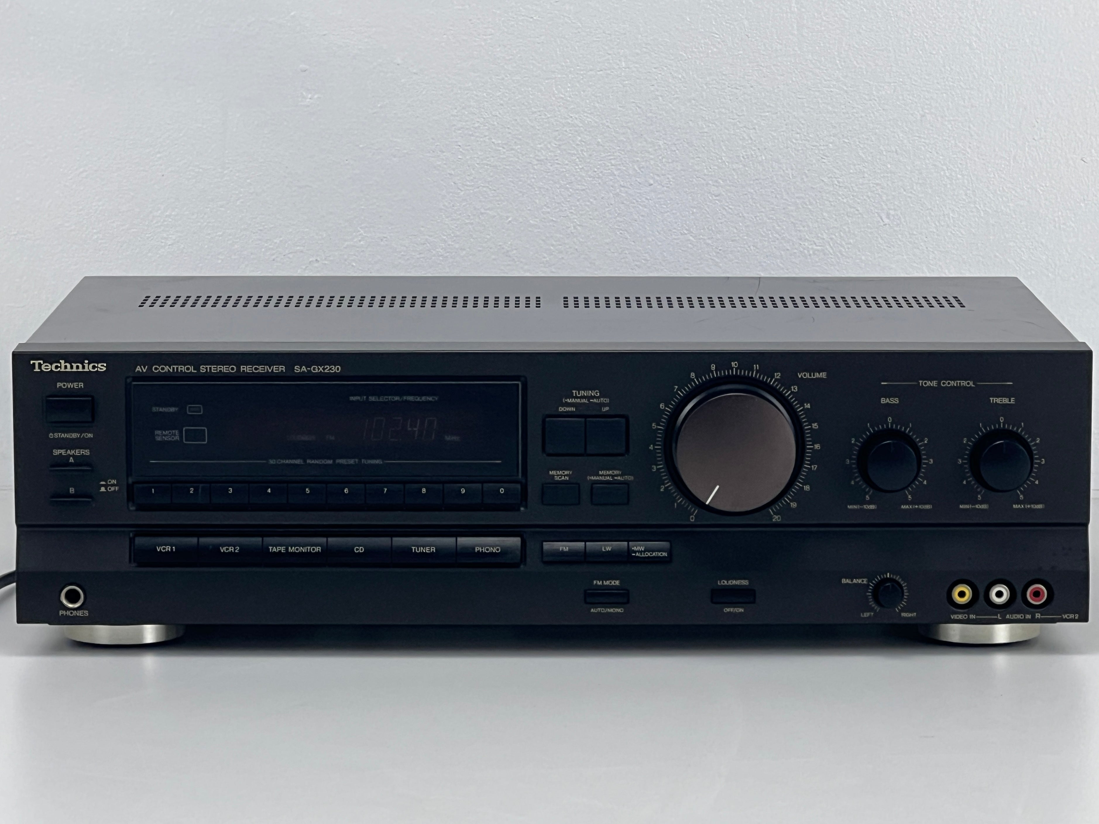 Technics SA-GX230 - Stereo Receiver