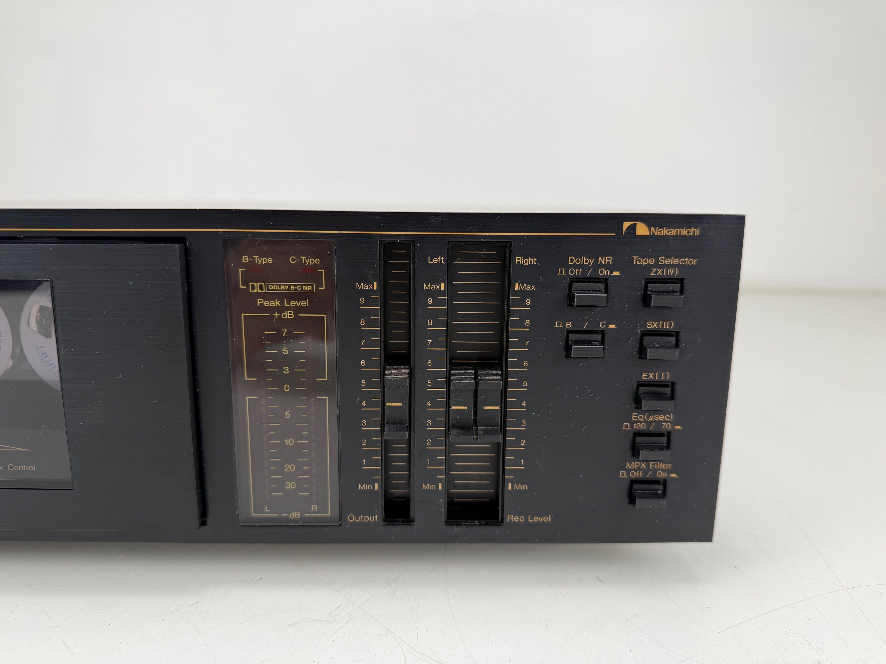 Nakamichi BX-150E stereo cassettedeck met 2 koppen - Onderhoud uitgevoerd