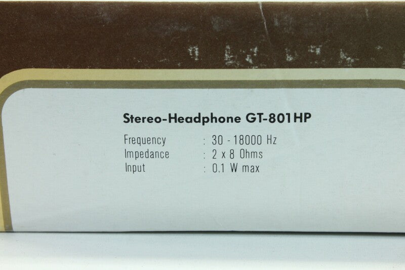 Golden Technica GT-801 HP Stereo Headphone (No.1)