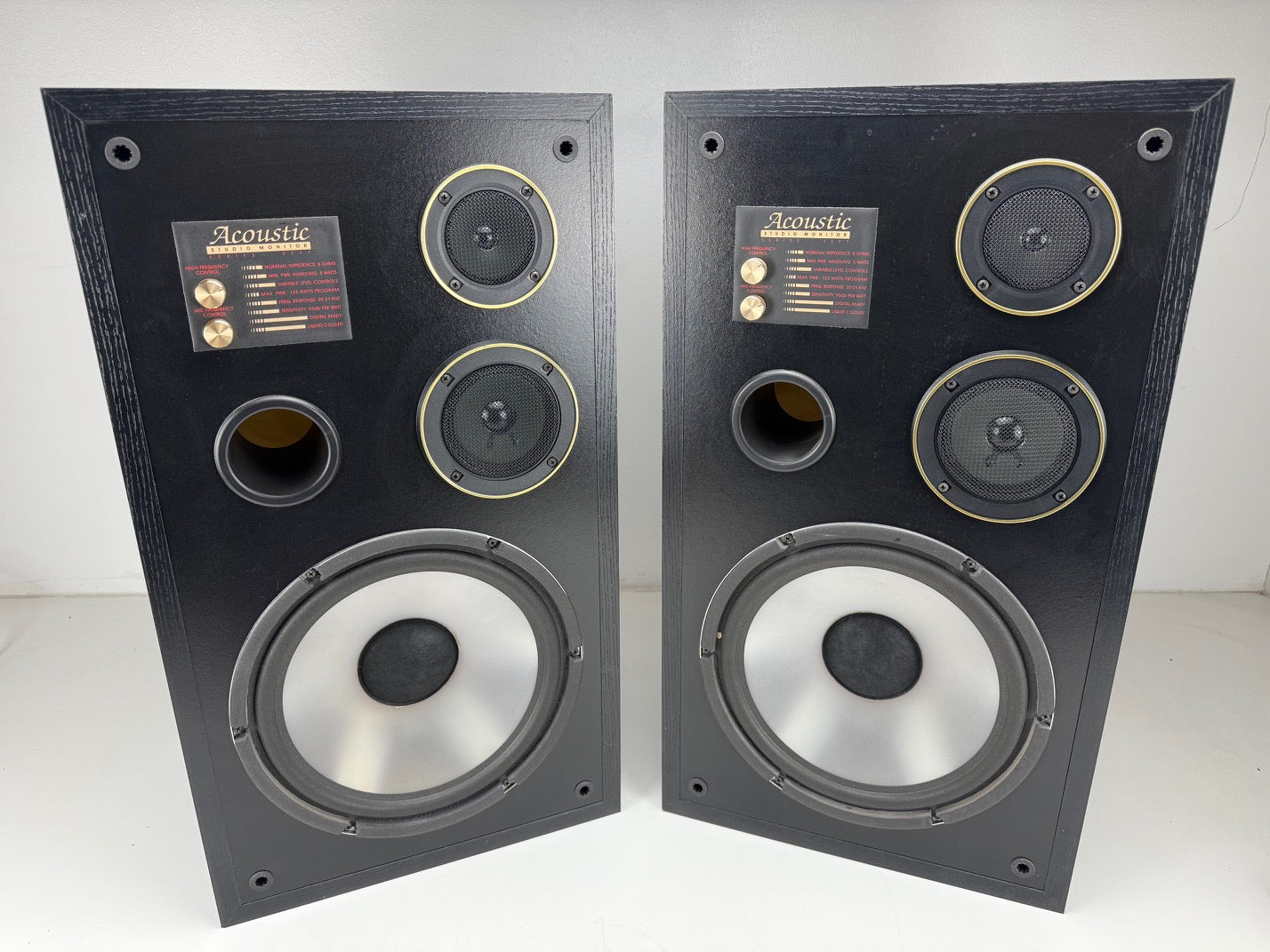 Acoustic Series 3311 Studio Monitor 3-weg luidsprekerset - Bijpassend paar