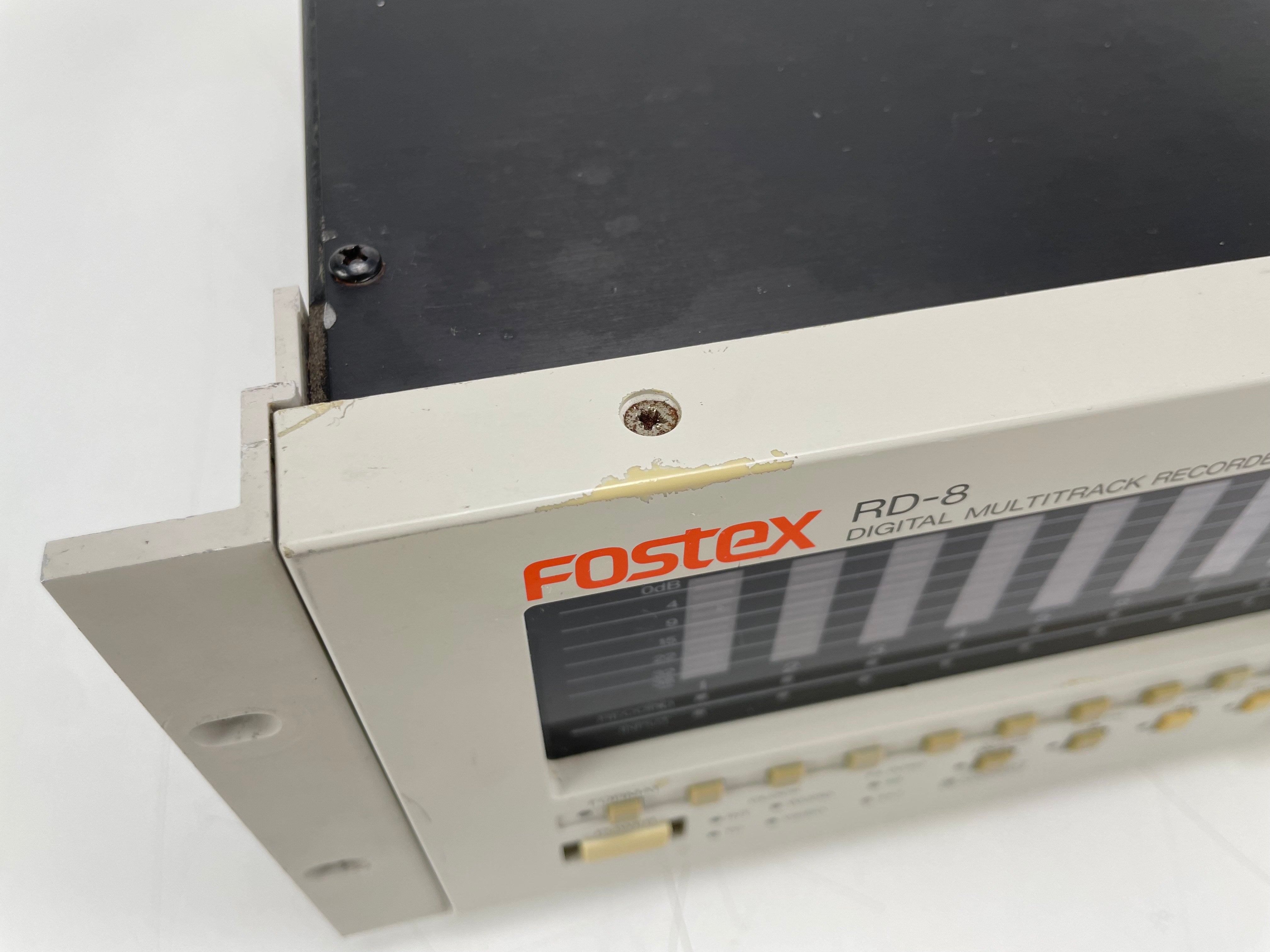 Fostex RD-8 ADAT 8-sporen digitale recorder – inclusief handleiding en 2 nieuwe ADAT-cassettes
