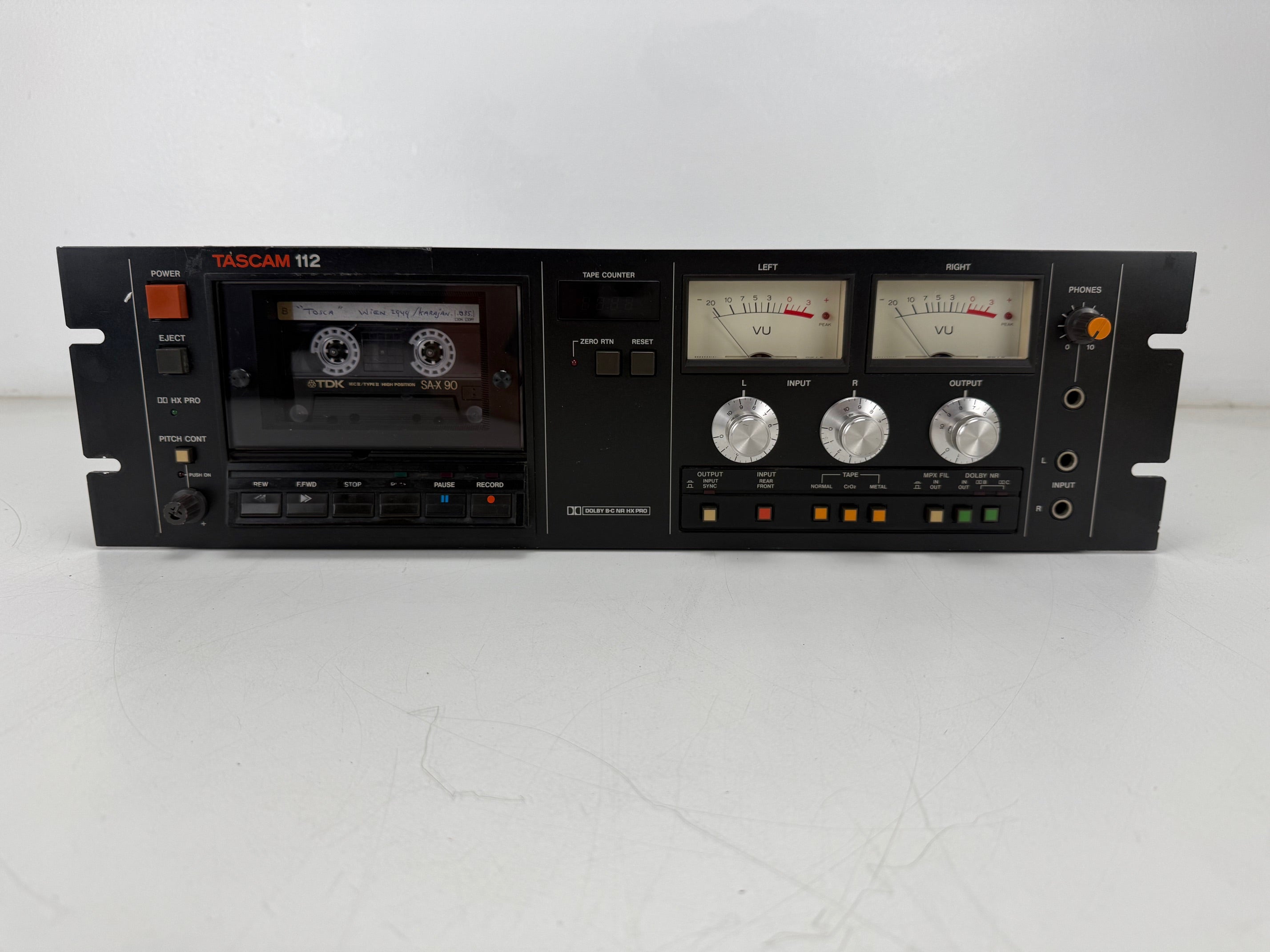 Tascam 112 Stereo Cassette Deck - Serviced