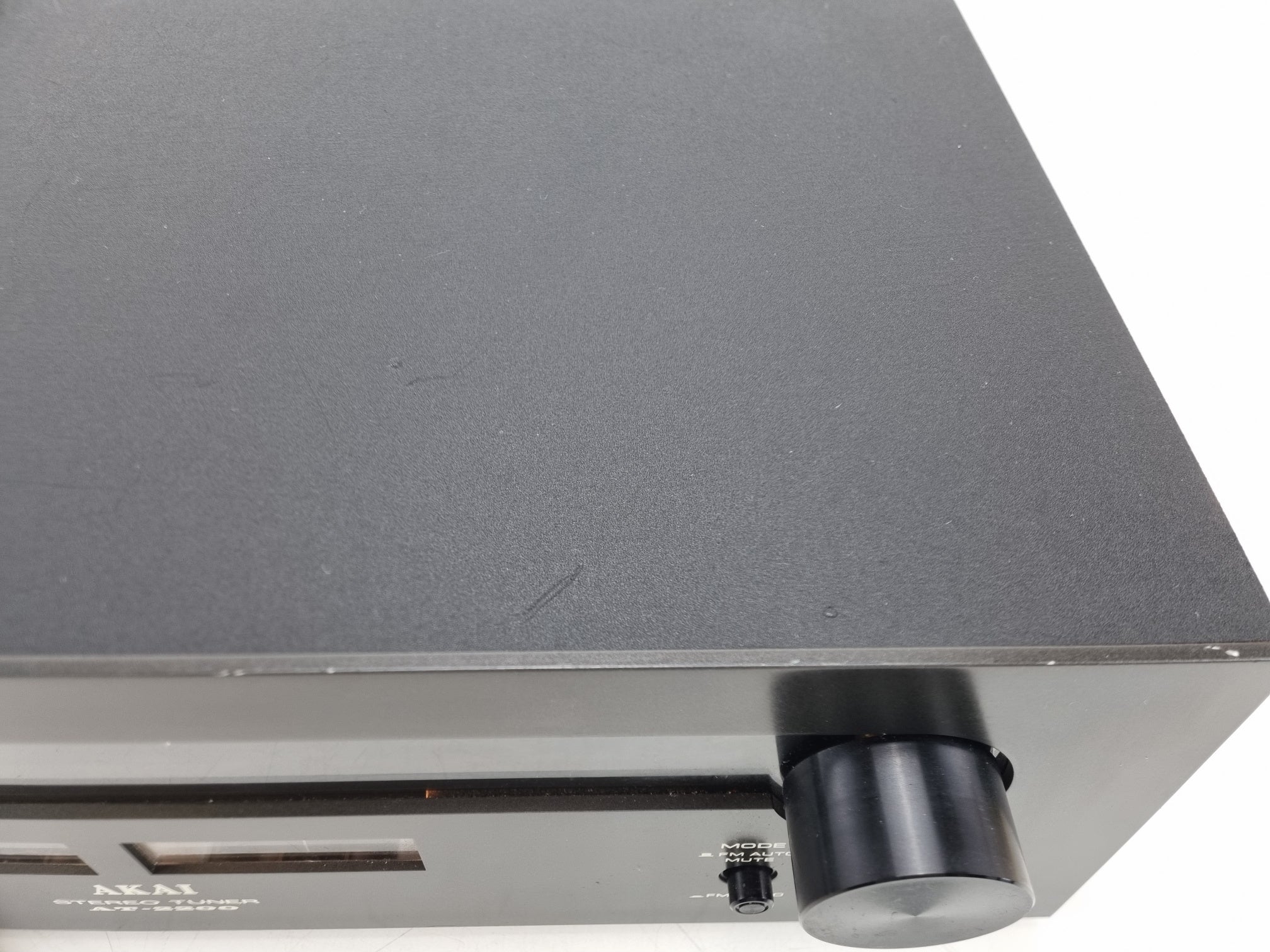 Akai AT-2200 - Vintage tuner met nieuwe verlichting - Zwart