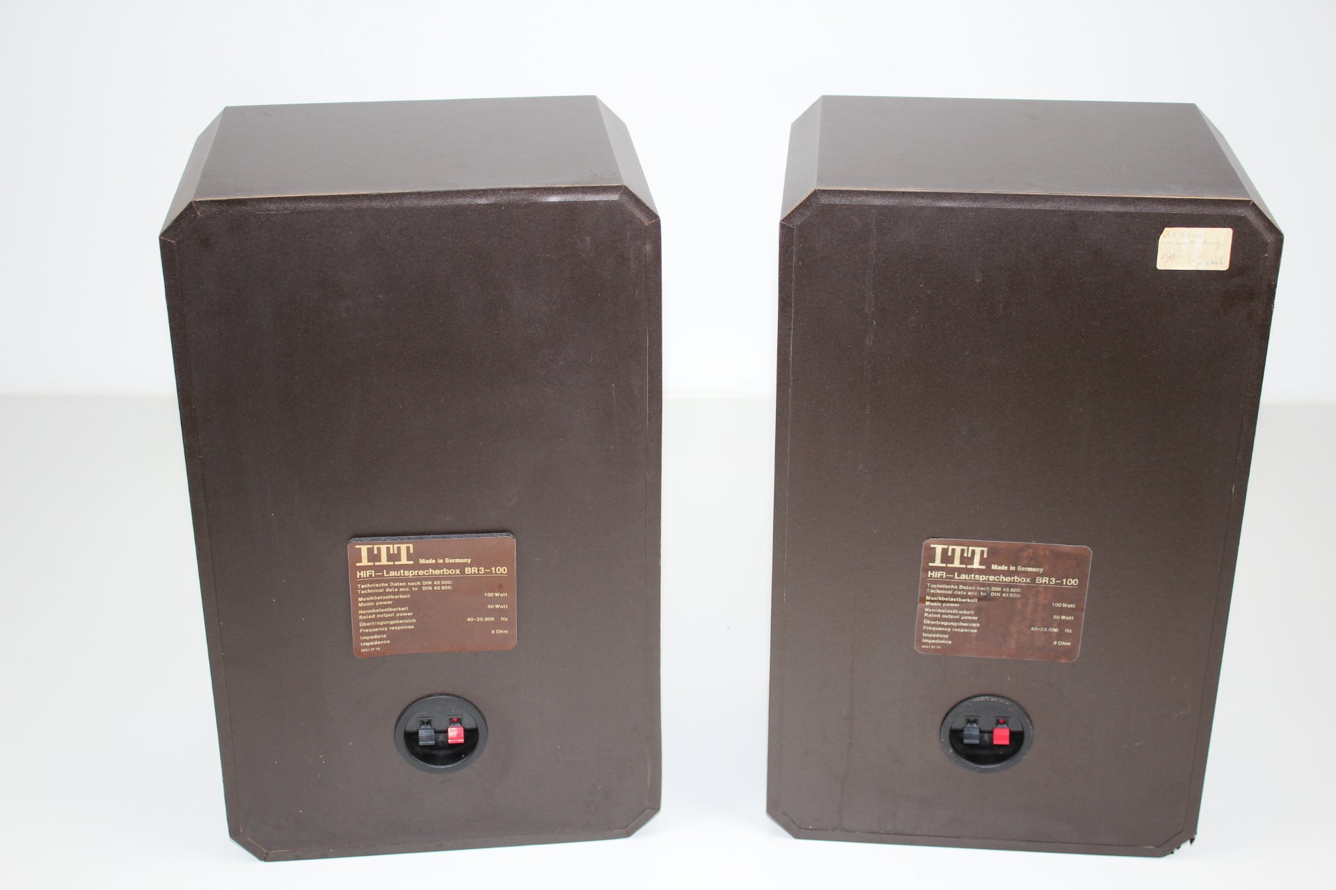 ITT HIFI Speakers - BR3-100  - 1980's