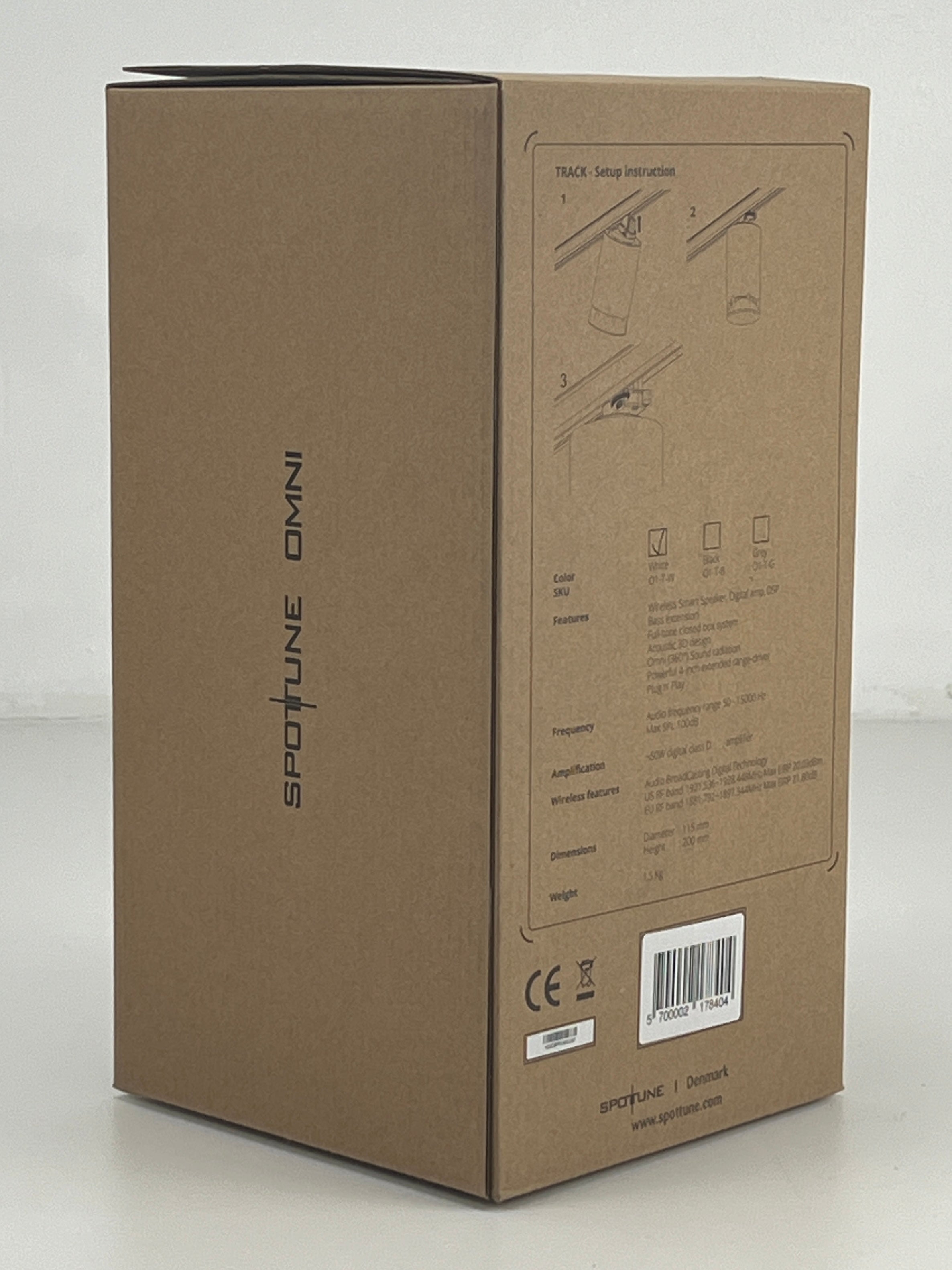 Spottune Omni Track - O1-T-W - Wireless Active speakers