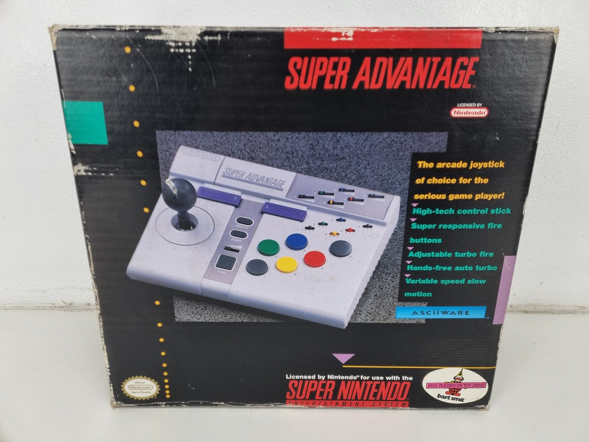 Nintendo Super Advantage Arcade Joystick - Met originele doos