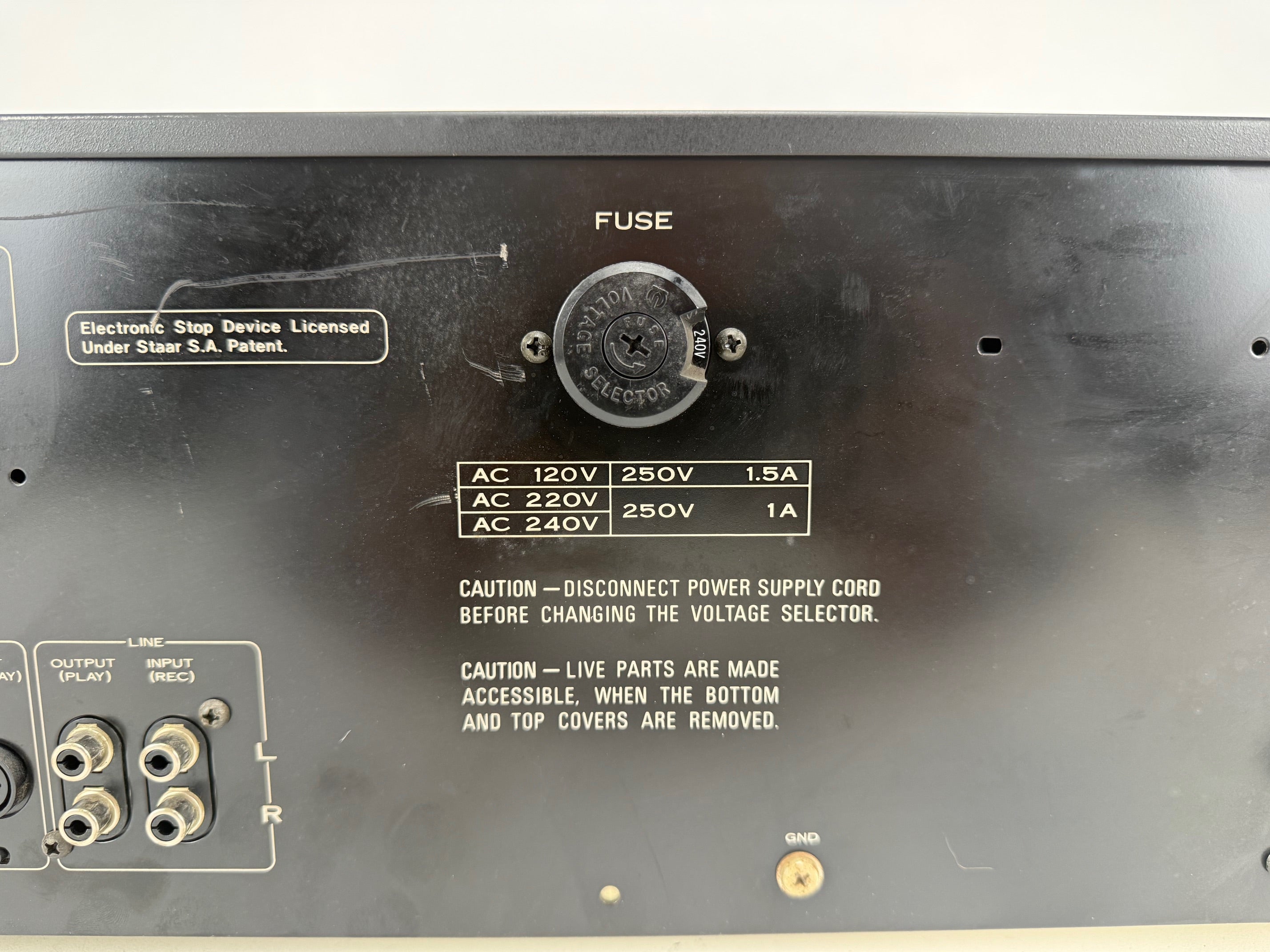 Pioneer CT-F900 3-kops Bleuline stereo cassettedeck - Onderhoud uitgevoerd