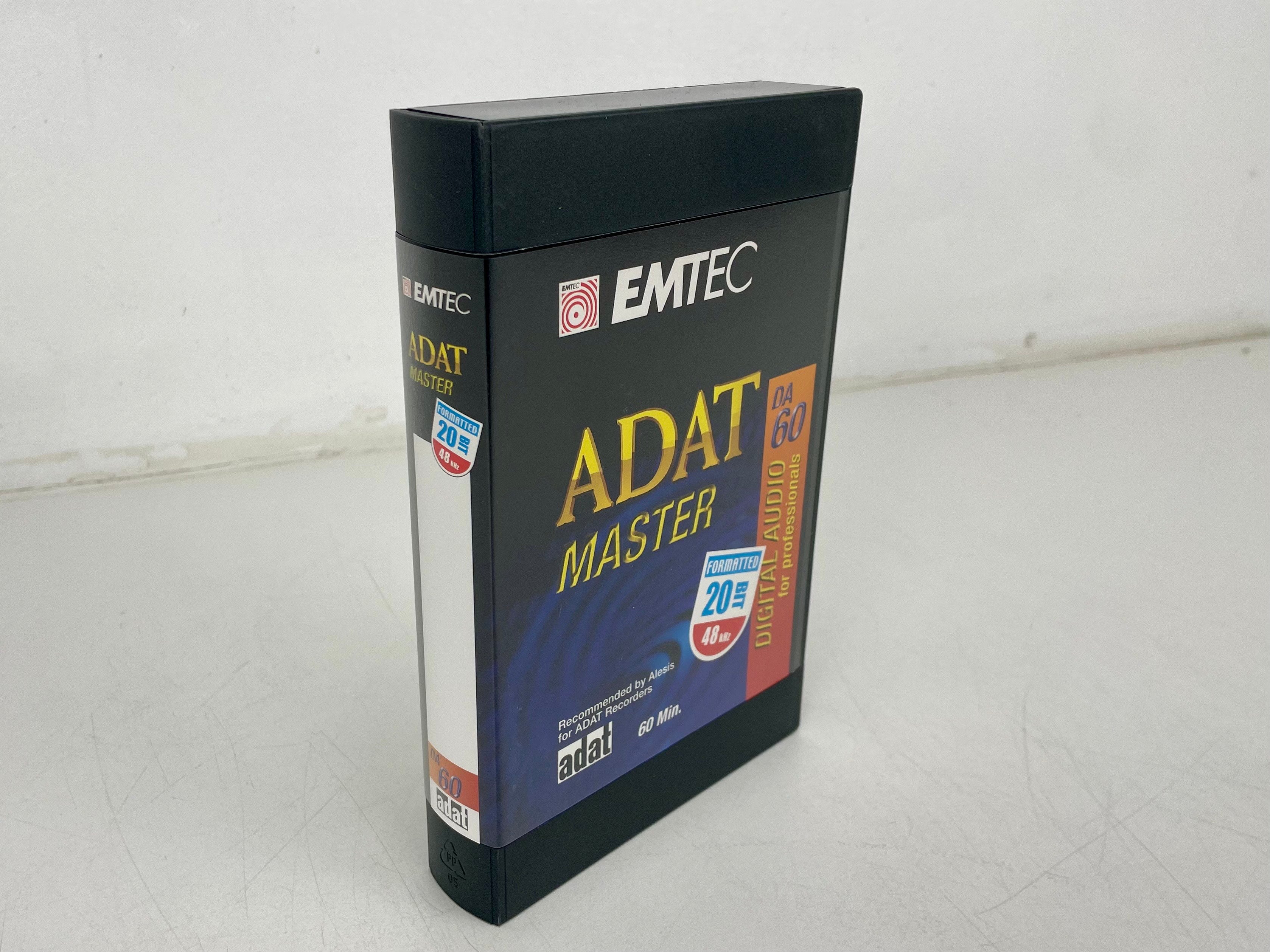 EMTEC ADAT Master DA 60 - 20 Bit 48Khz digital audio tape - NOS (No.2)