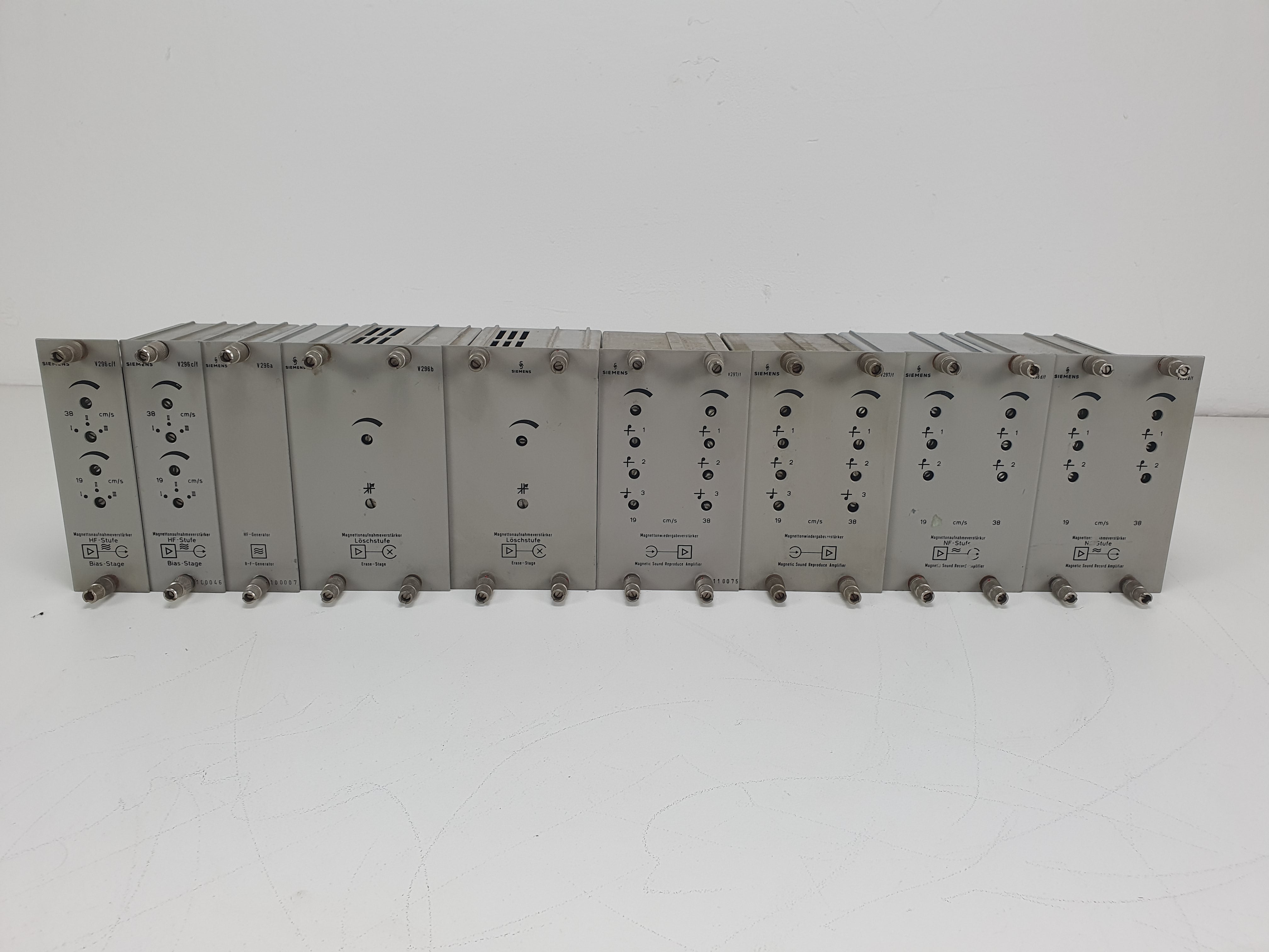 Siemens Sitral V296/V297 complete stereo opname-/weergaveset voor M10, M15 en M5