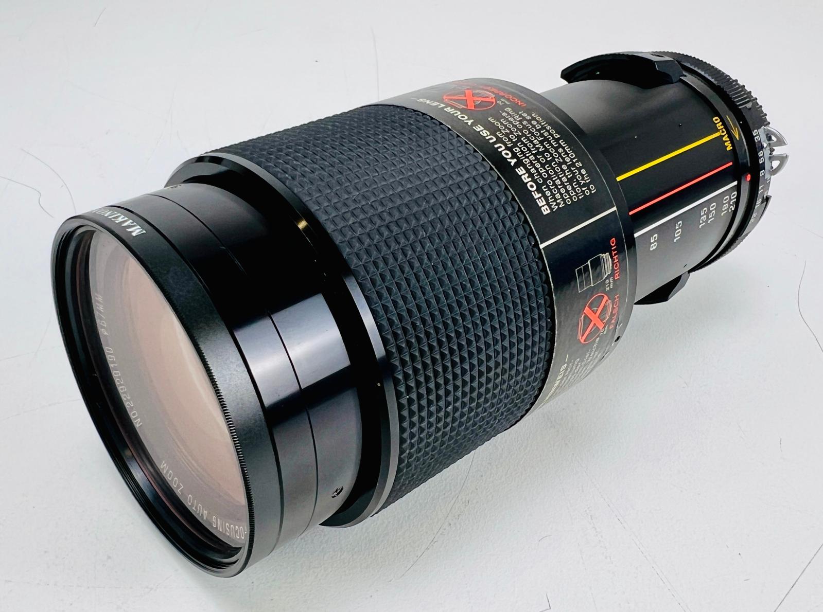 Nikko F401X Film Camera -  Set with 4 Lenses, SB-8E Speedlight - And lots of accessories