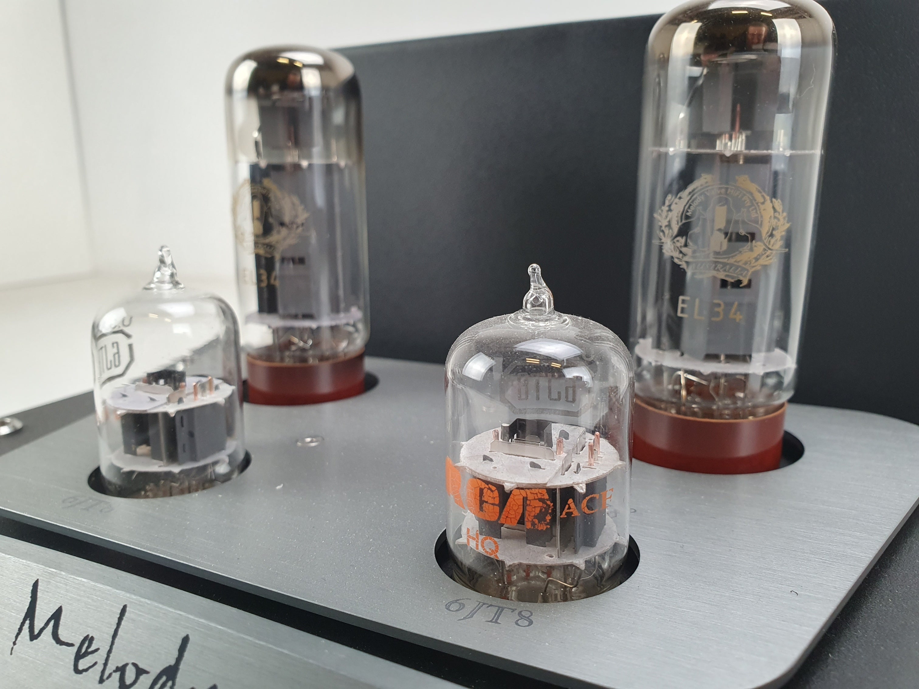 Melody Action STEREO Tube (EL34) amplifier- True Class A- hand build NEW (No.2)