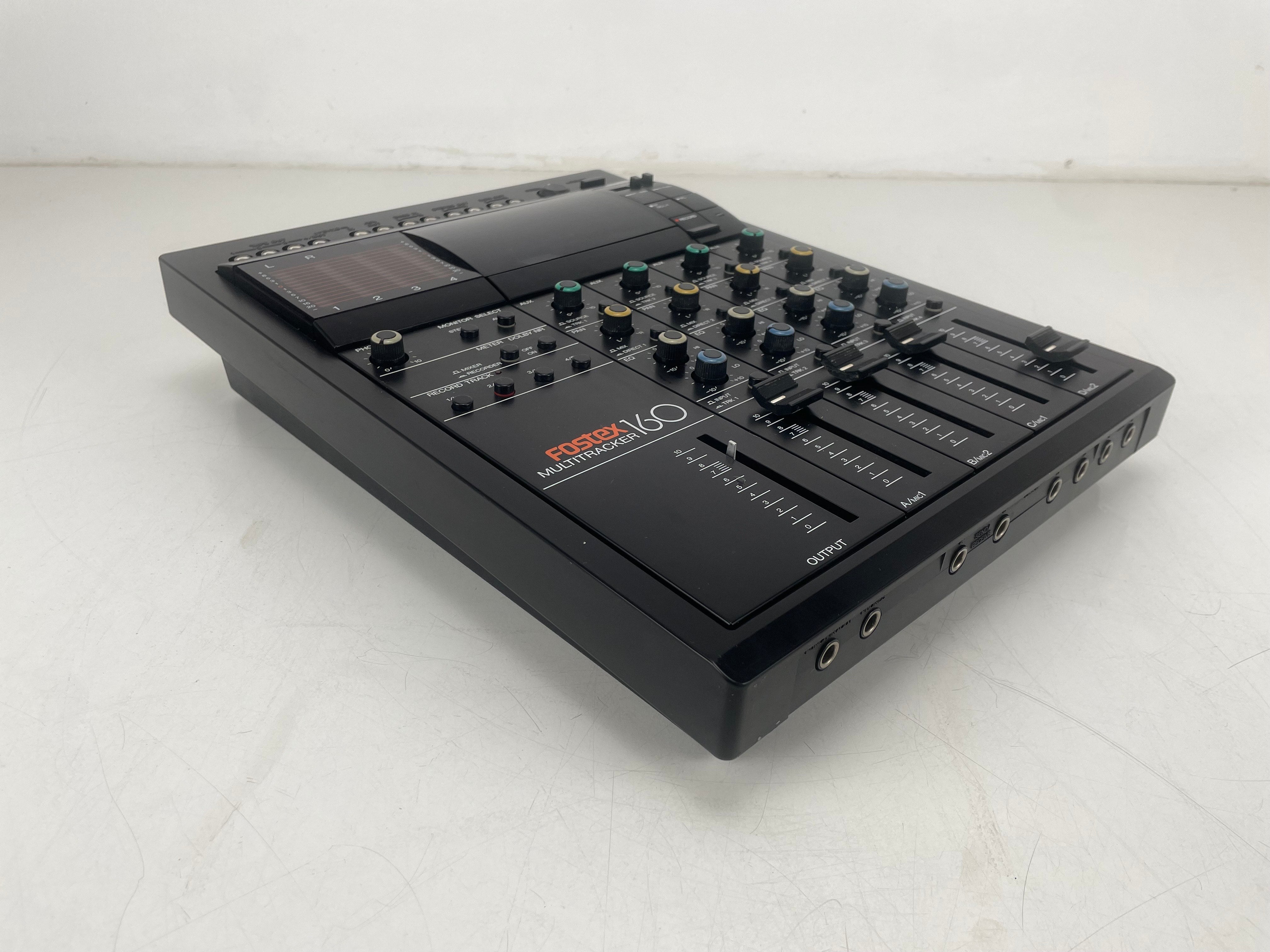 Fostex Multitracker 160 – 4-sporen cassetterecorder en mixer – Voor onderdelen of reparatie