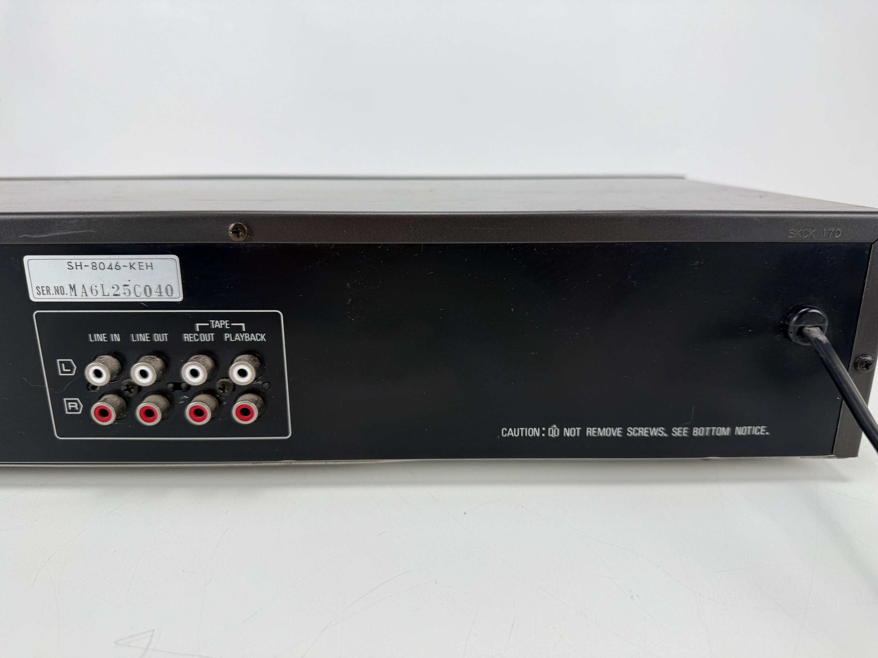 Technics SH-8046 stereo grafische equalizer - Verkocht zoals hij is