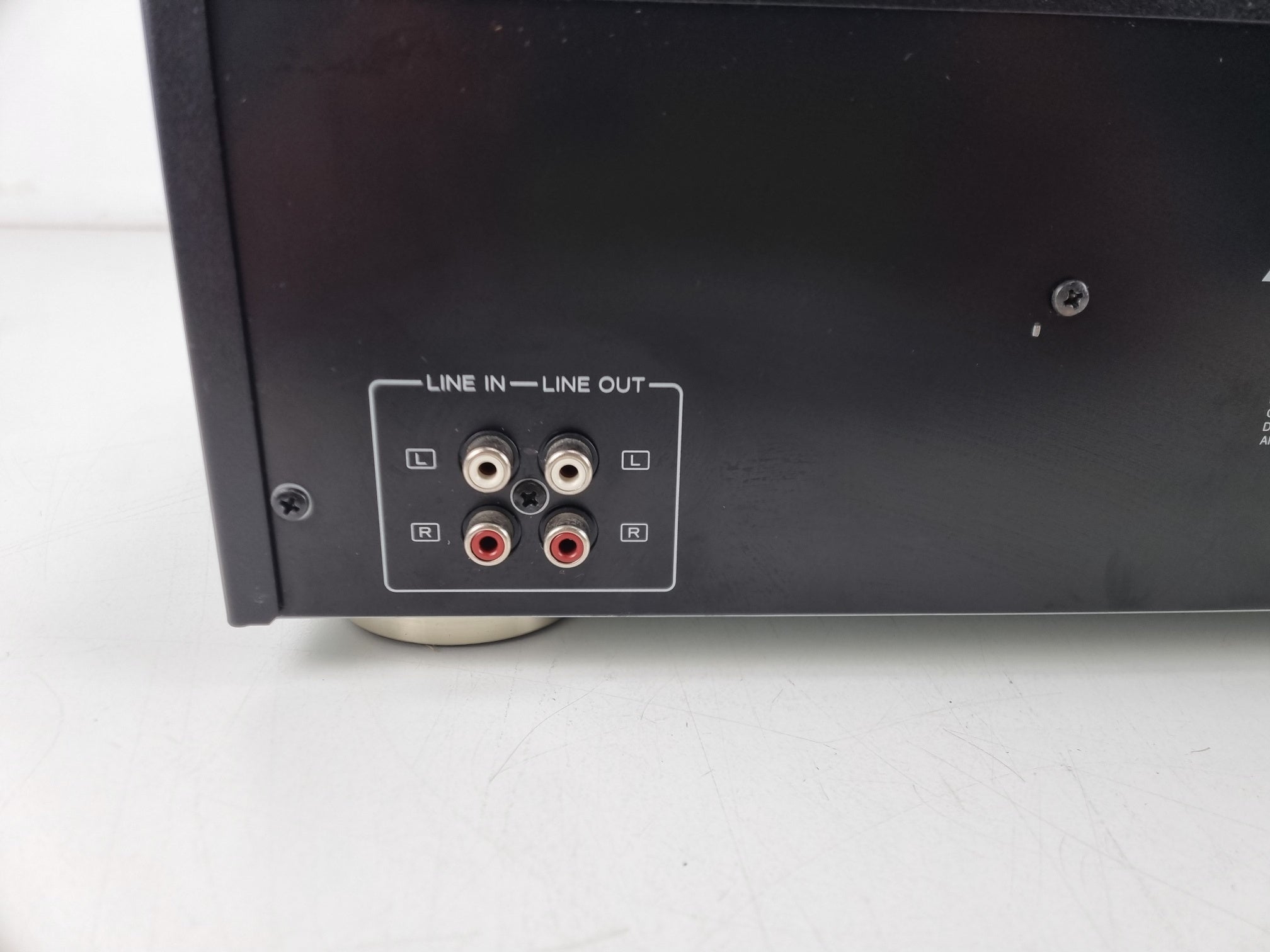 TEAC W-890R Dubbele cassettedeck met automatische omkeerfunctie - In zeer goede staat