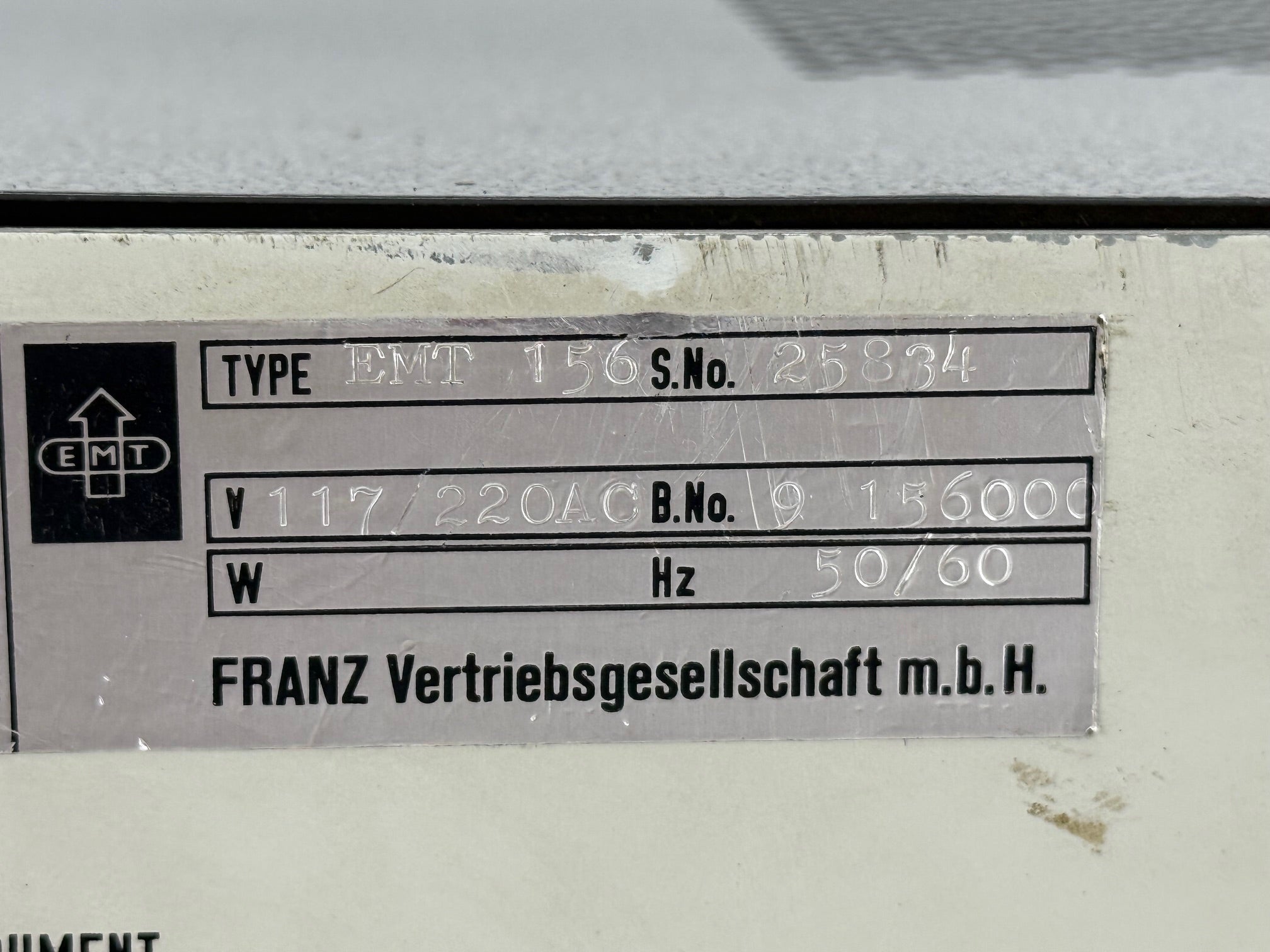 EMT PDM mono compressor 156 TV - Volledig onderhouden