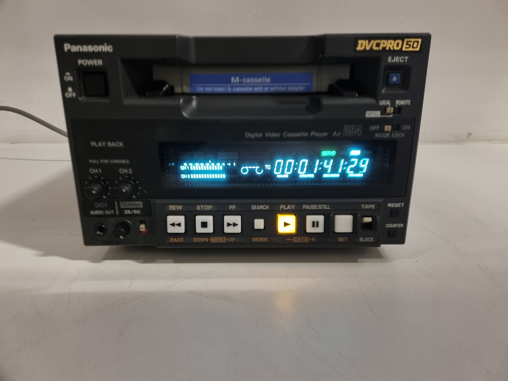 Panasonic AJ-D94 DVCPRO 50 Office Viewer - Fully Serviced (no.3)
