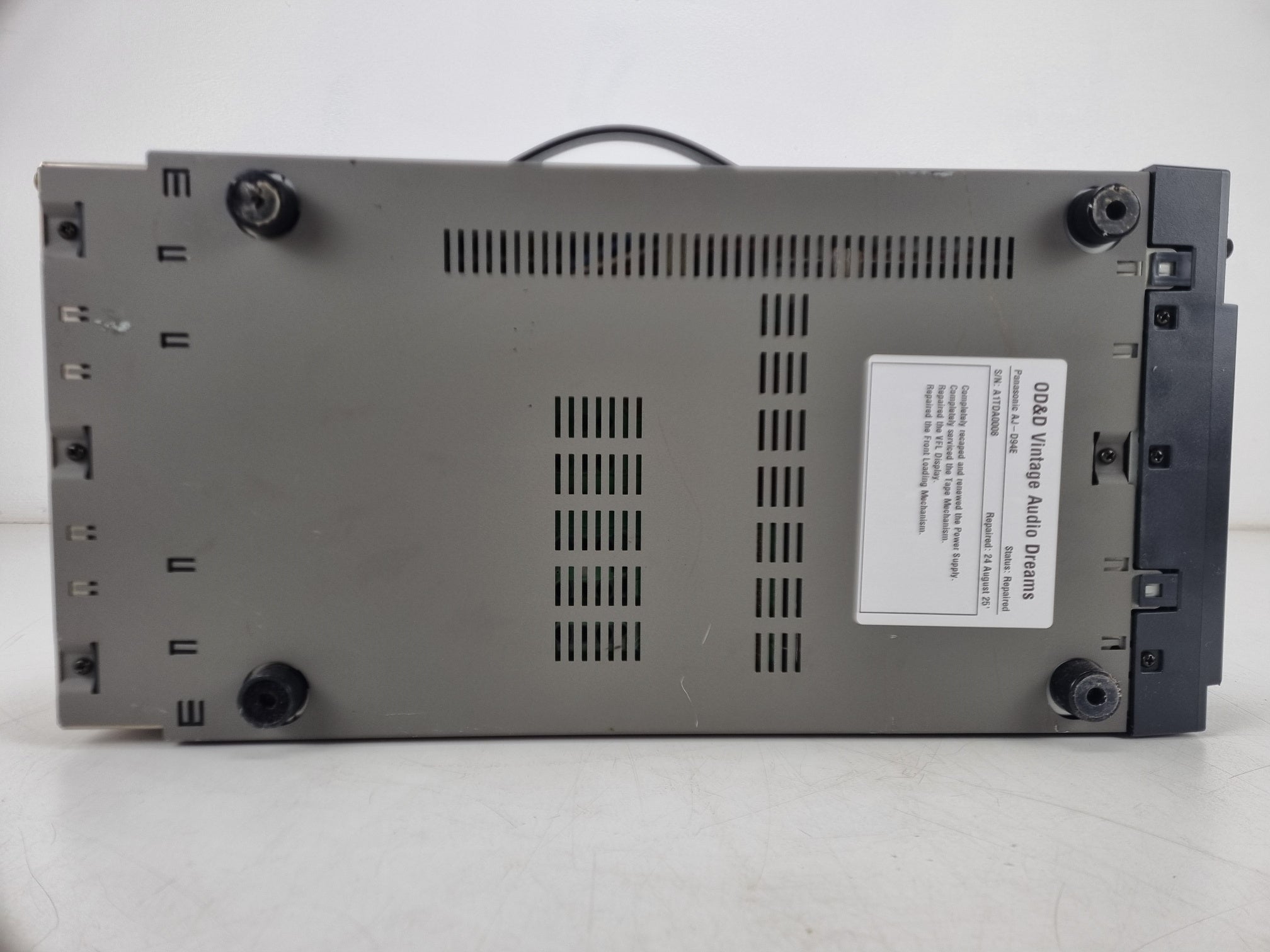 Panasonic AJ-D94 DVCPRO 50 Office Viewer - Completely serviced (No.1)