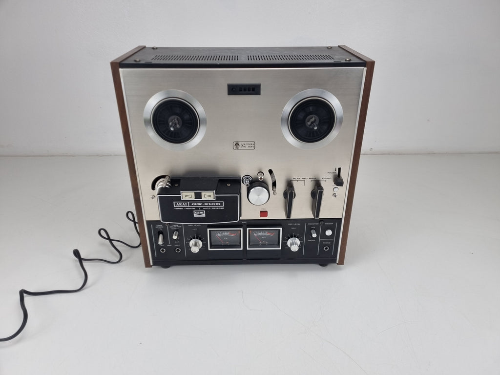 Akai GX-210D - 1/4'' 18 cm reel to reel recorder - Nice Condition