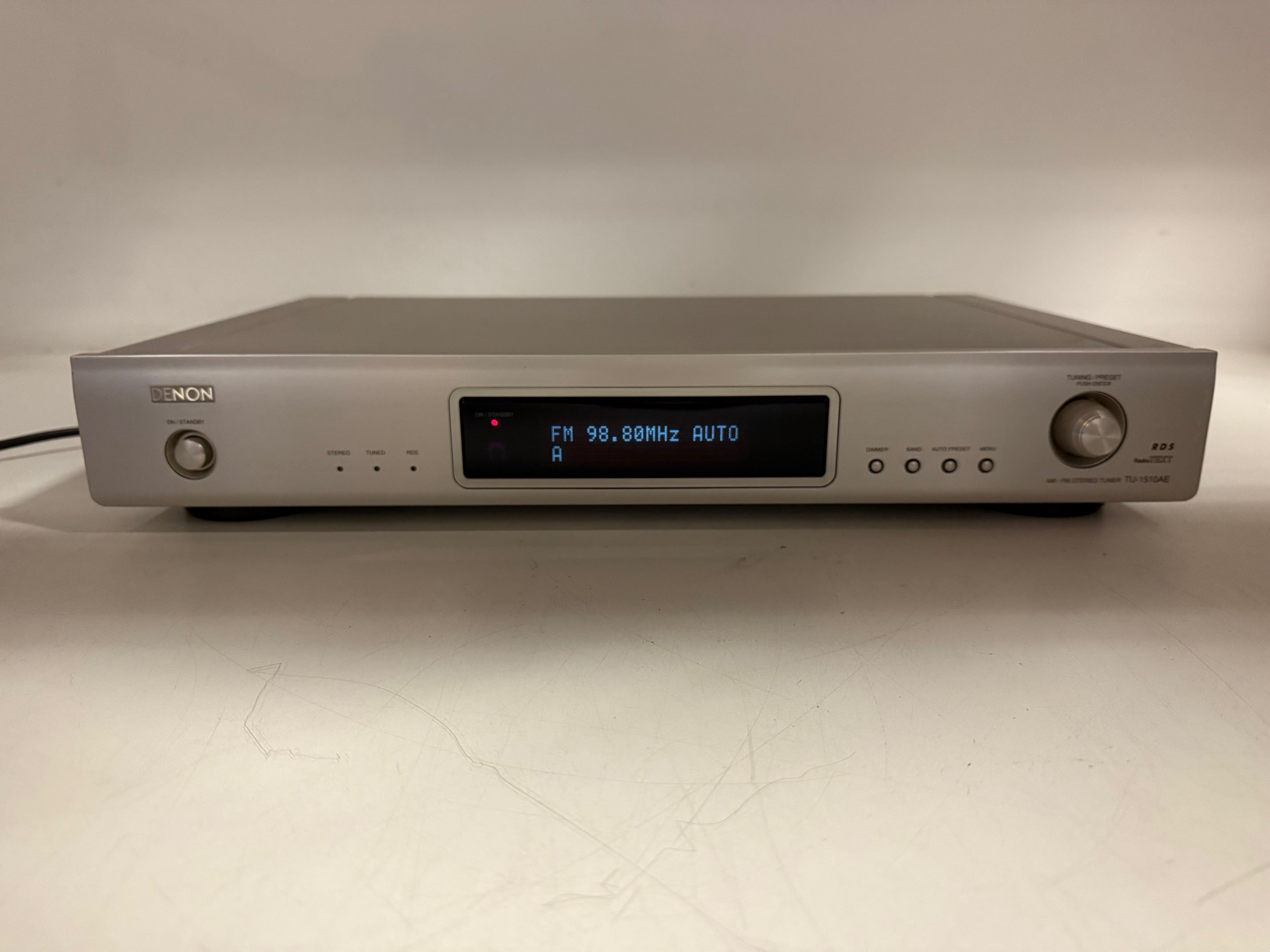 Denon TU-1510AE AM/FM Stereo Tuner With Original Box