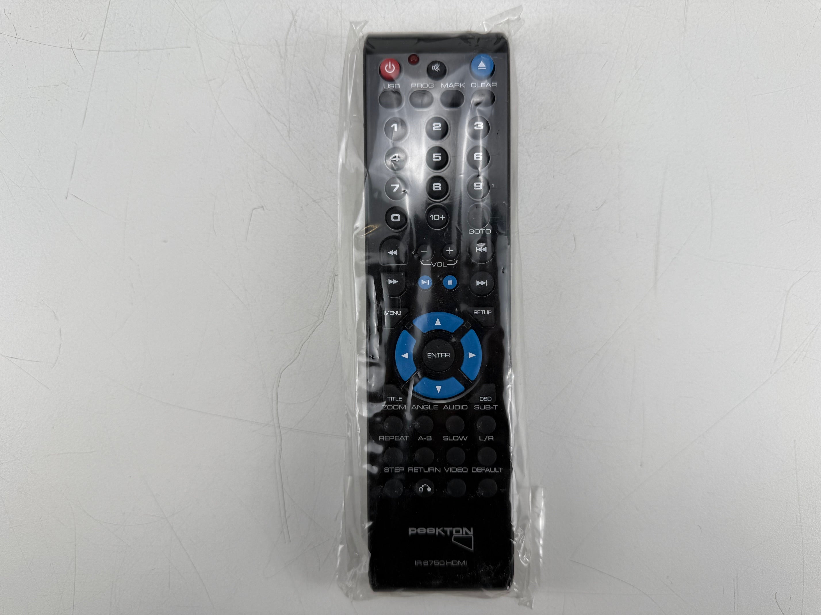 Onbekende PK 6750 HDMI DVD DIVX-speler met originele doos en afstandsbediening