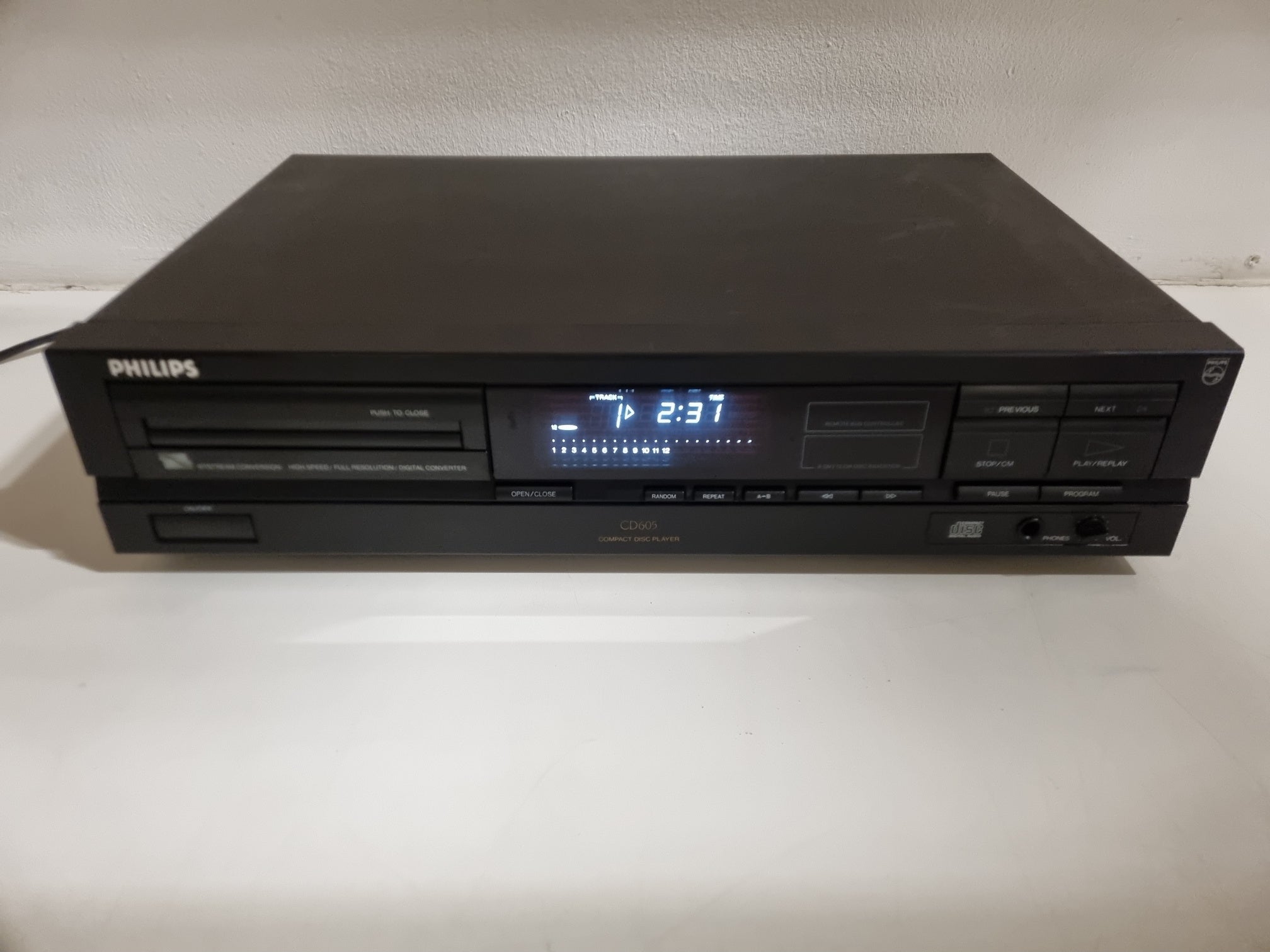 Philips CD-605 - Compact Disc-speler