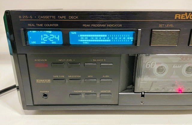 Studer Revox B215S 3 Head  Cassette Deck in original box - Serviced