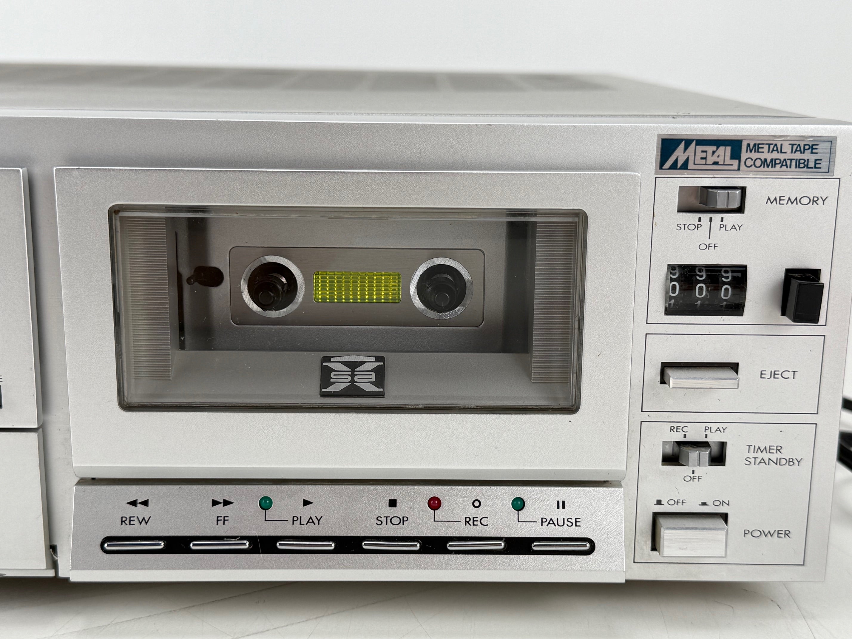 JVC KD-A8 Stereo Cassette Deck 110V!