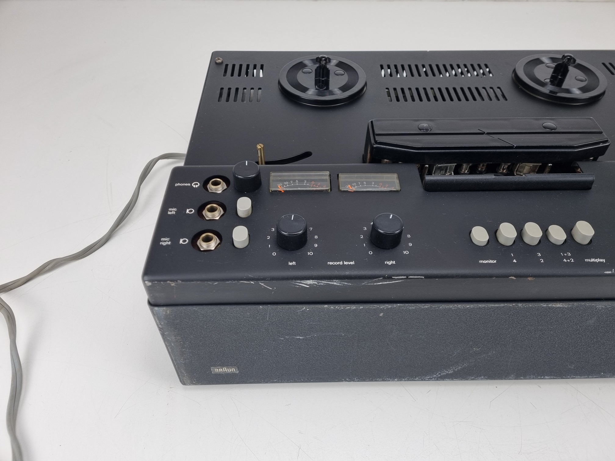 Braun TG 1000/4 stereo cassettedeck - Nieuwe riemen - Koppen gereinigd - Nieuwe potentiometer