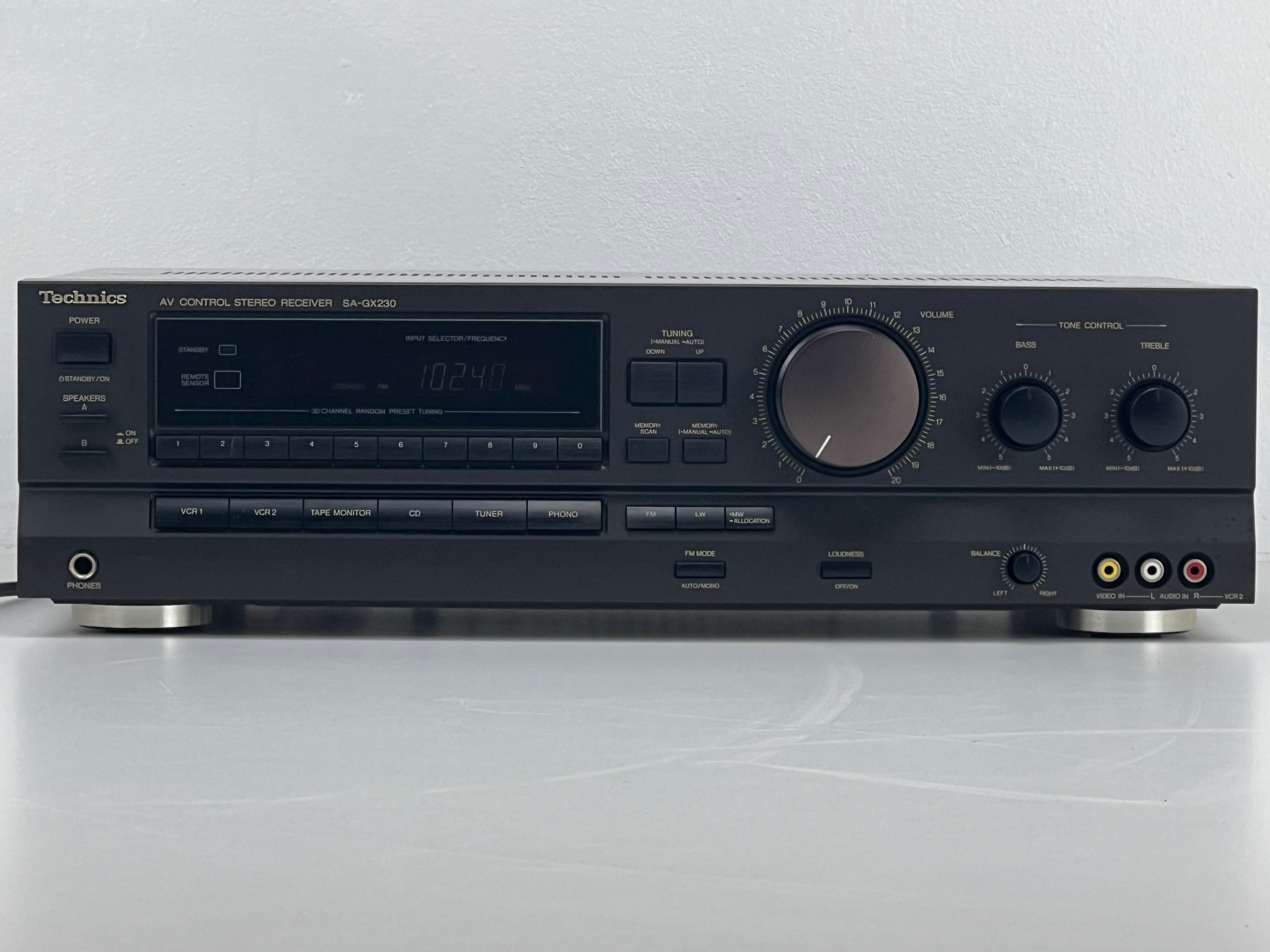 Technics SA-GX230 - Stereo Receiver