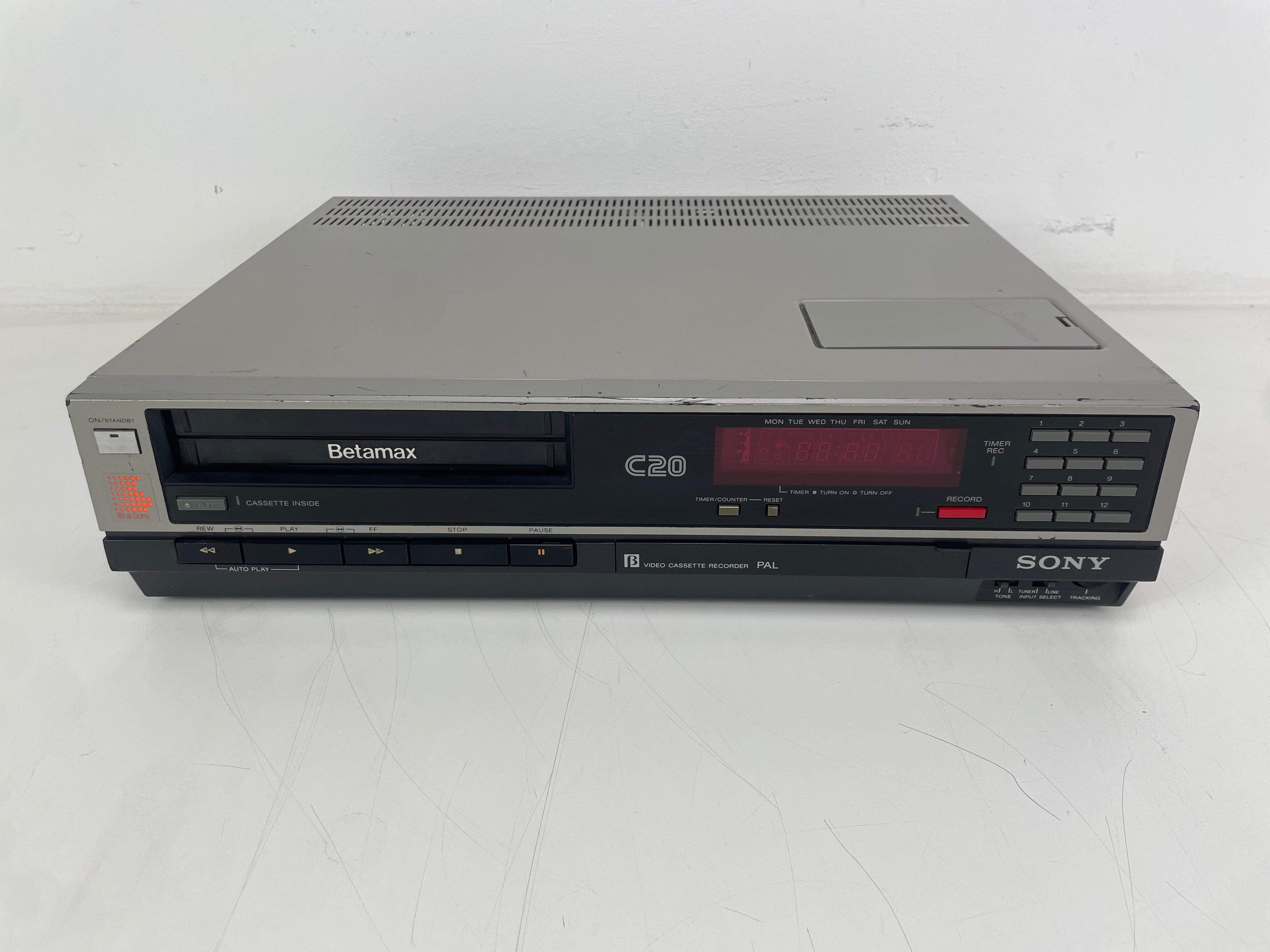 Sony - SLC20E - Betamax - Video Cassette Recorder - Serviced (Recapped/Repaired)