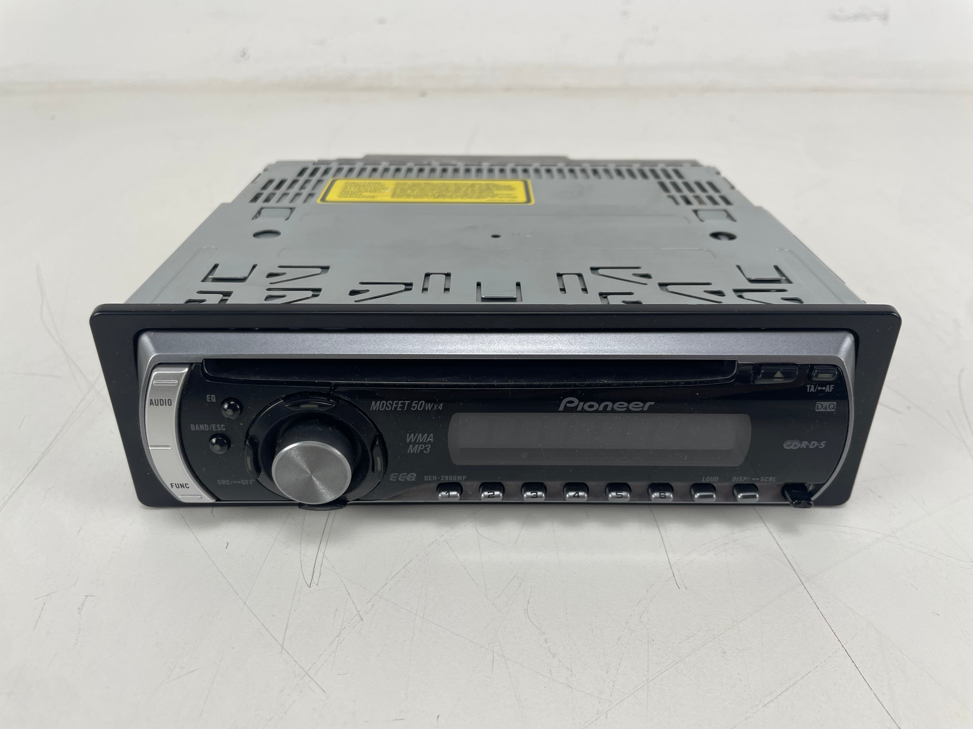 Pioneer - DEH-2900MP - Car Media Player/Radio - Untested - Inc. Mount/Faceplate