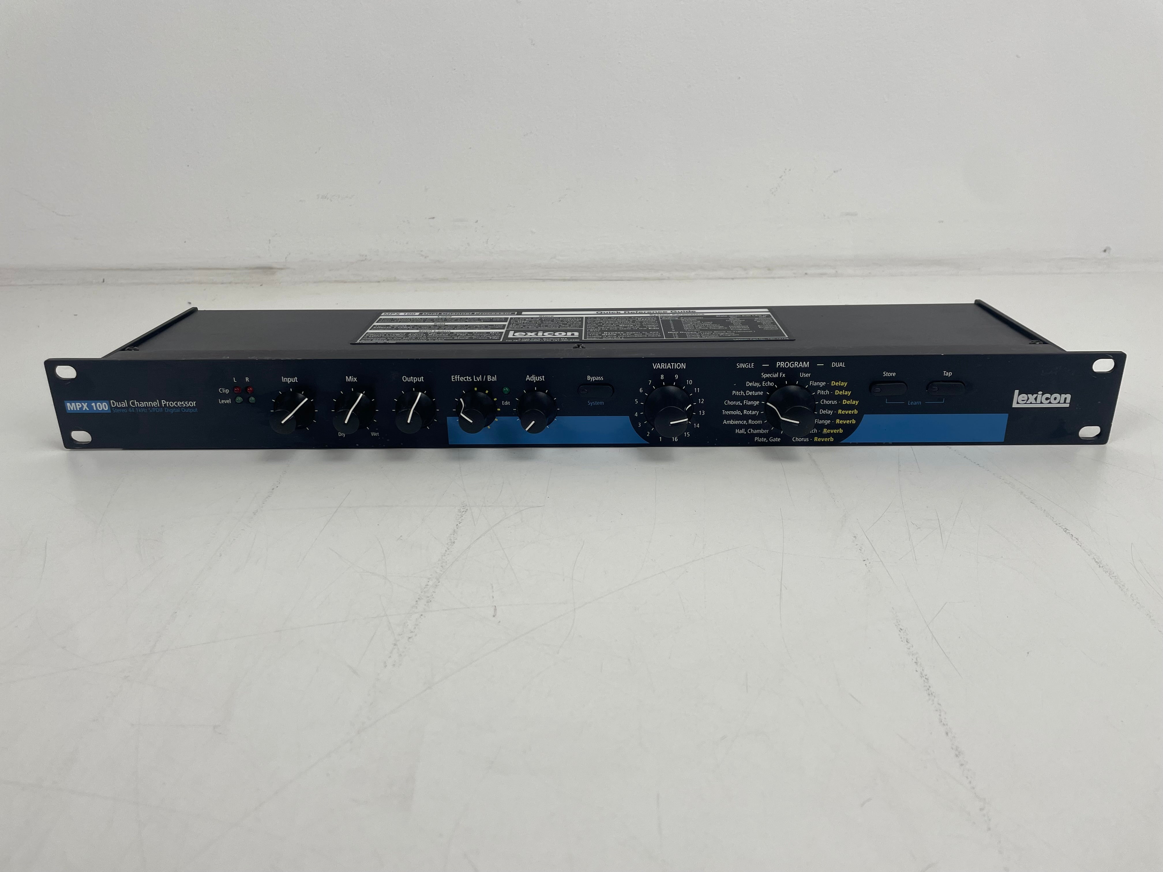 Lexicon MPX100 Effects Processor – AS IS