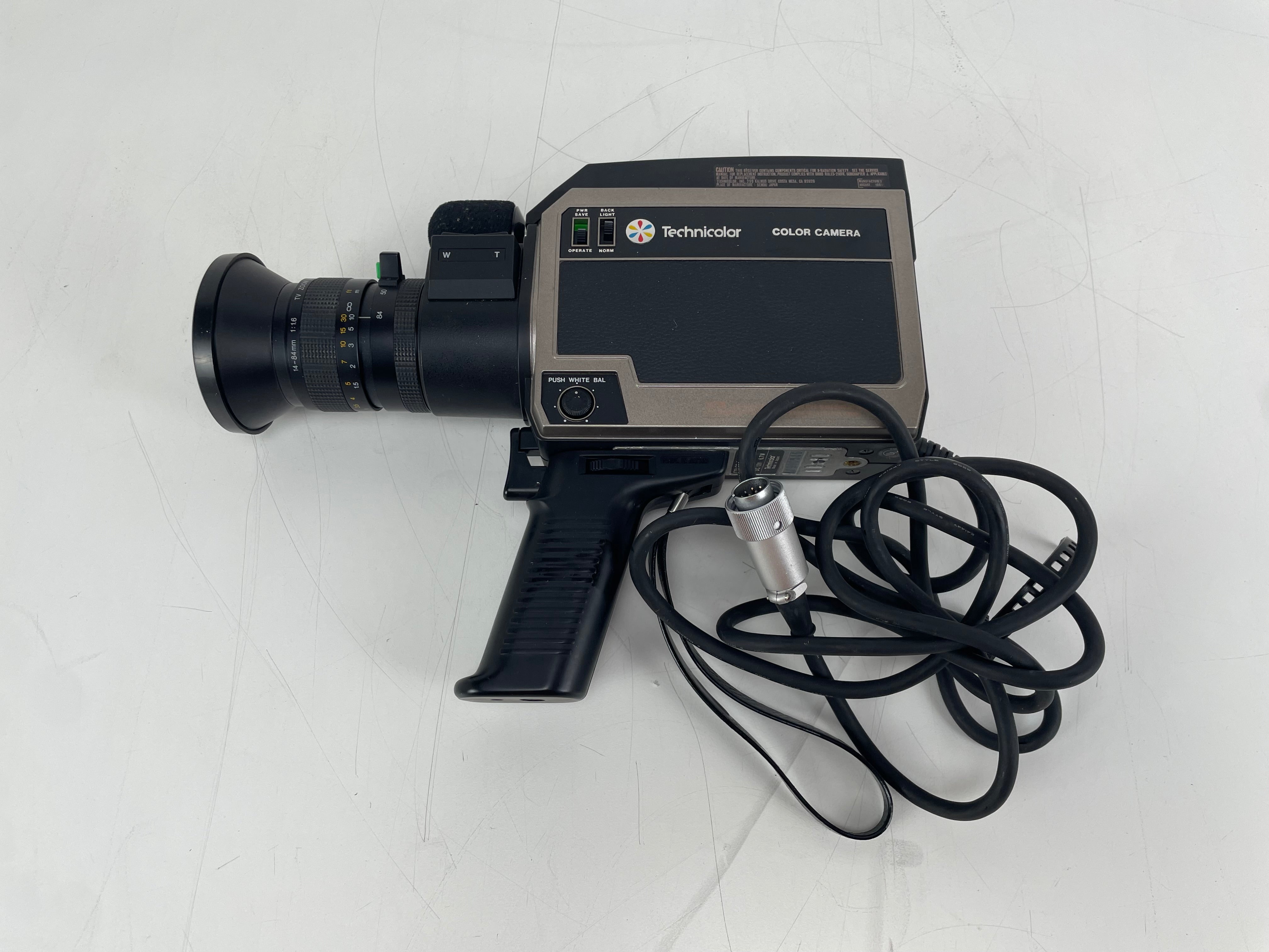 Technicolor - 412D - Color Camera - CRT Viewfinder - Untested