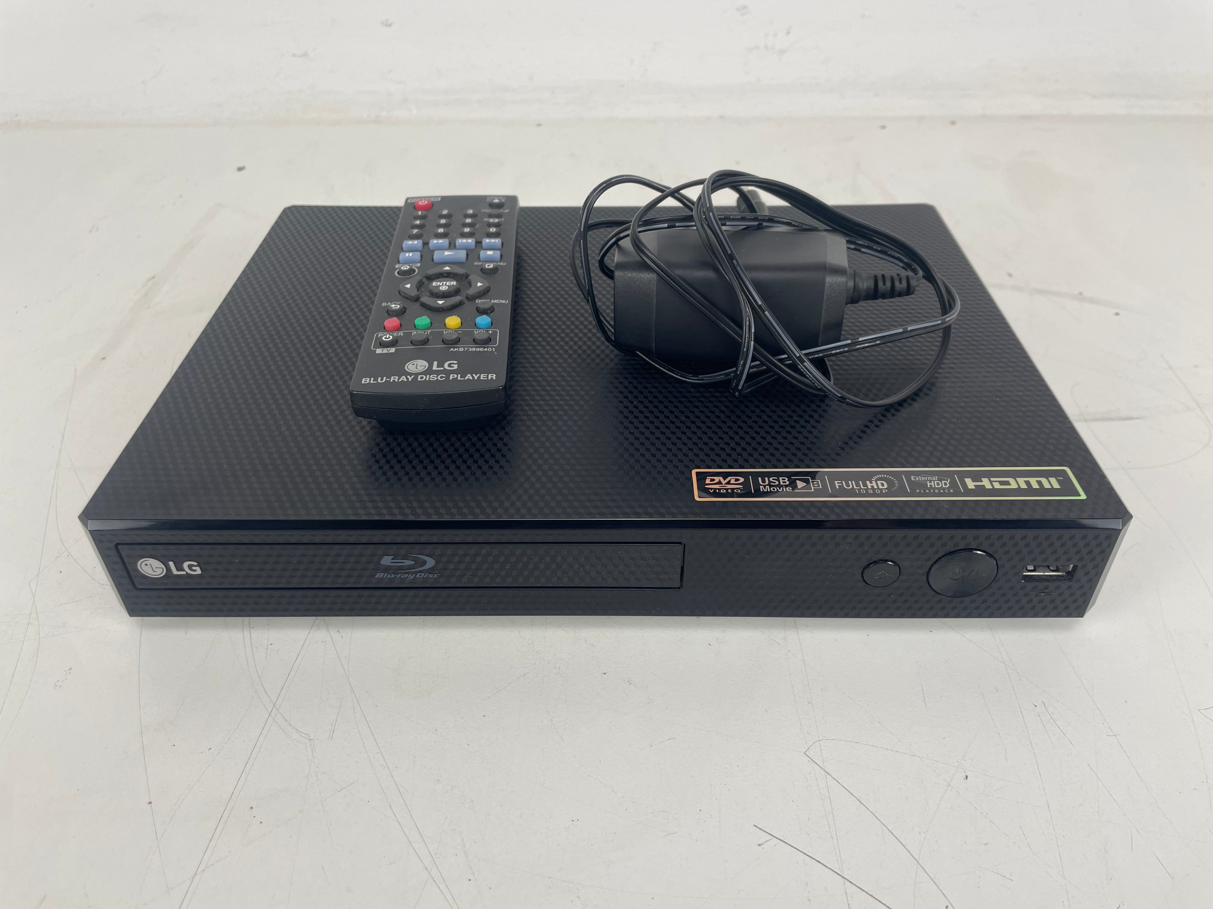 LG - BP250 - Blu-Ray Player - Inc. Remote & Adapter