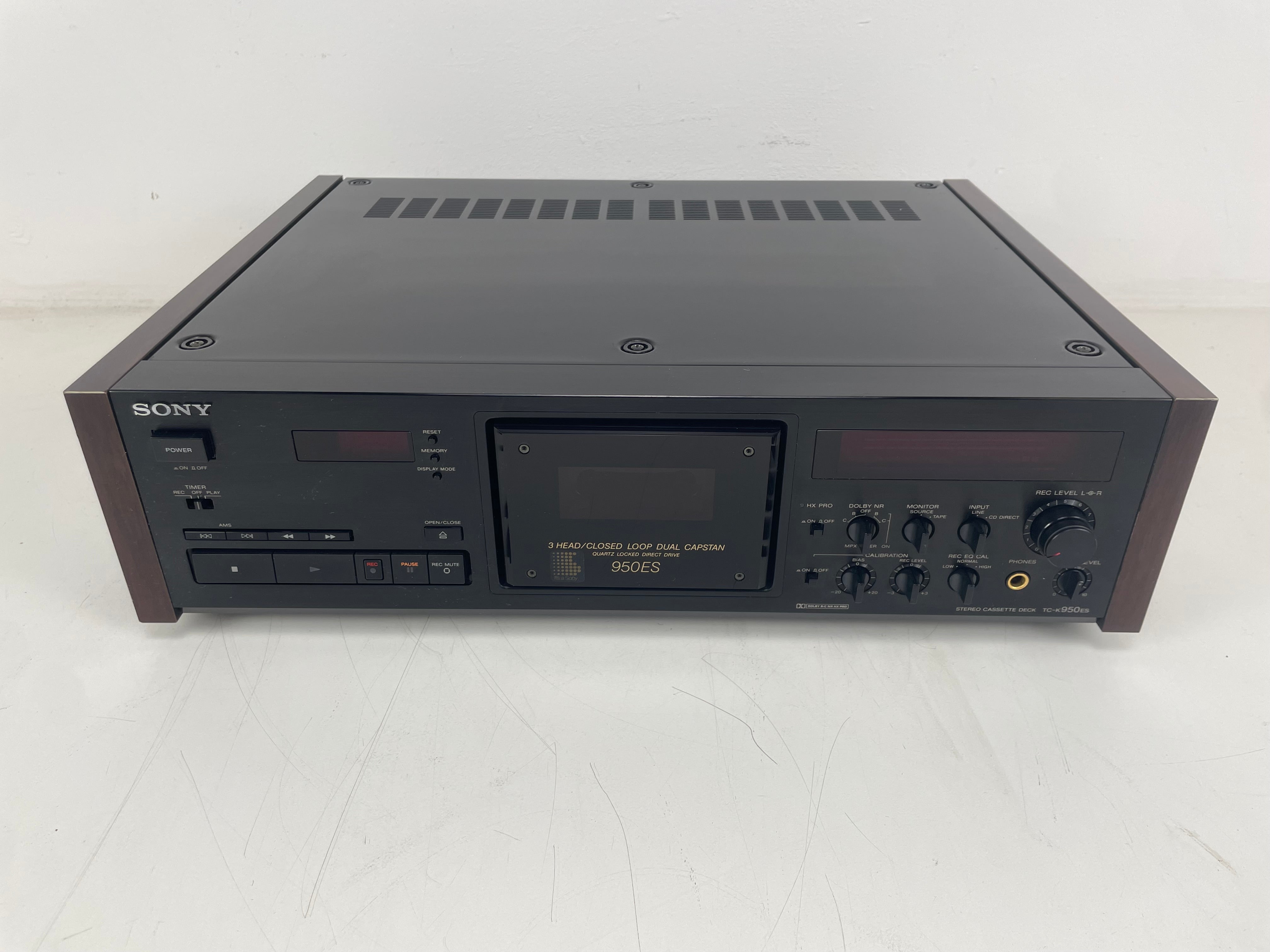Sony - TC-K950ES - 3-Head - Stereo Cassette Deck - ES-Series - Serviced (Repaired)