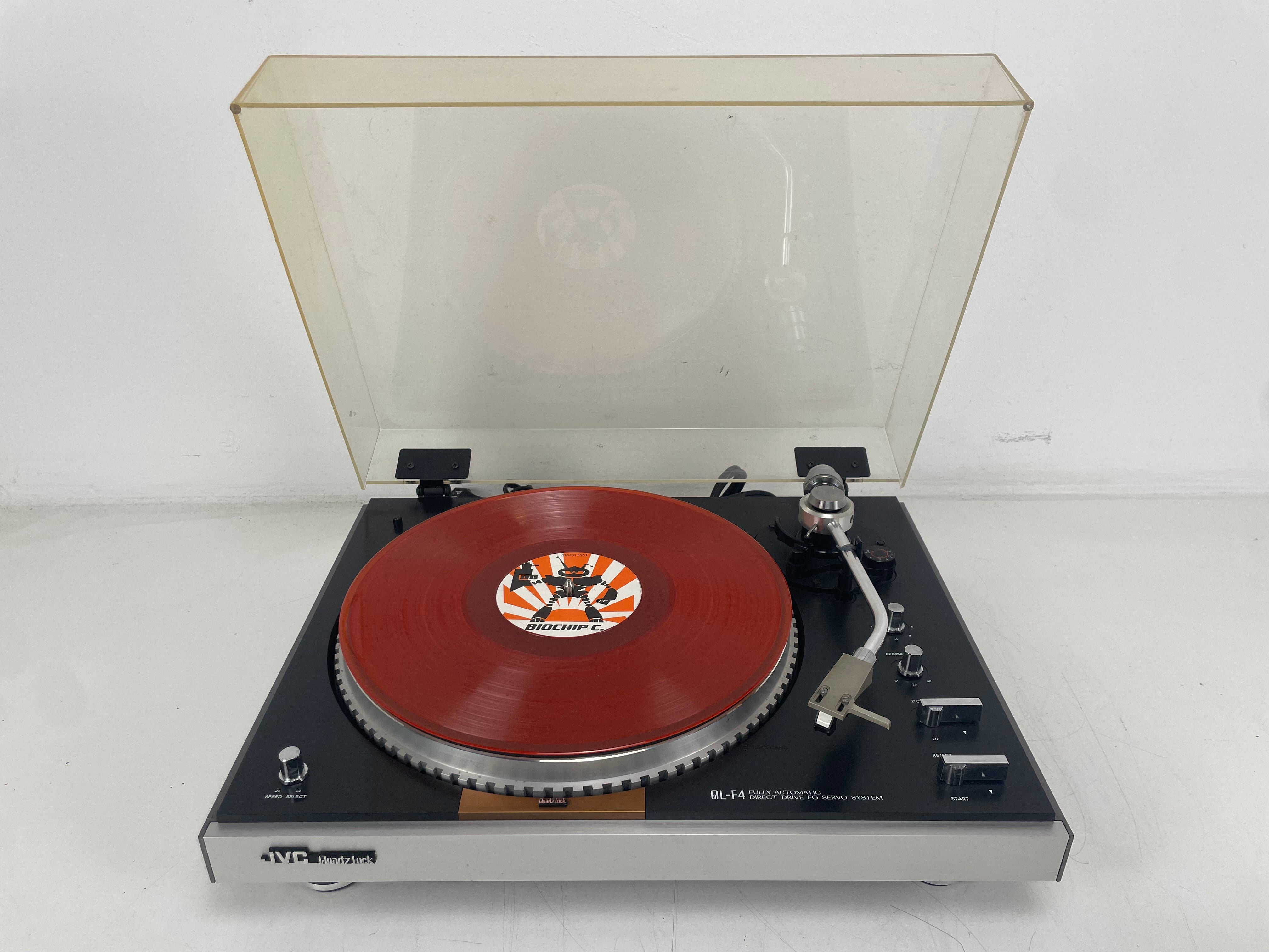 JVC - QL-F4 - Fully Automatic Turntable - Pioneer PC-110 - Serviced (Replacement)