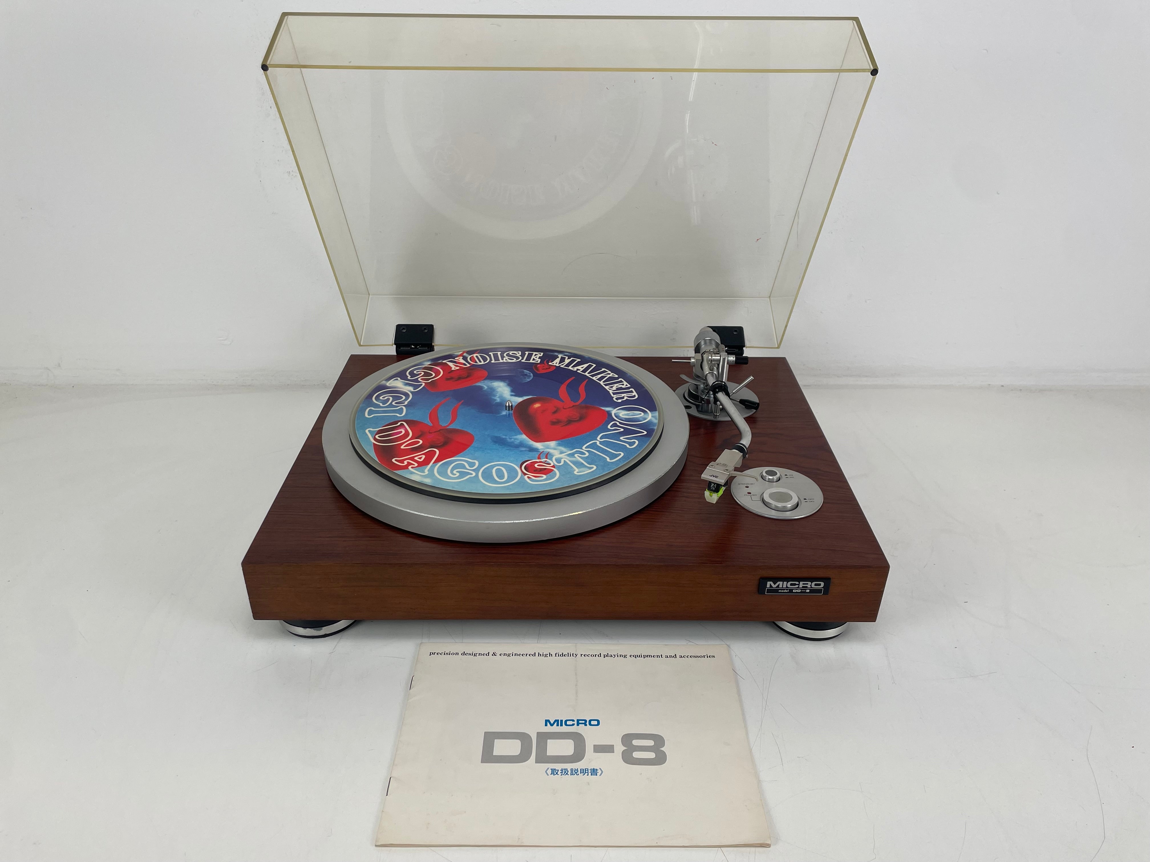 Micro Seiki - DD-8 - Turntable - JVC Z-1 EB Stylus - 110V - Inc. Original Manual