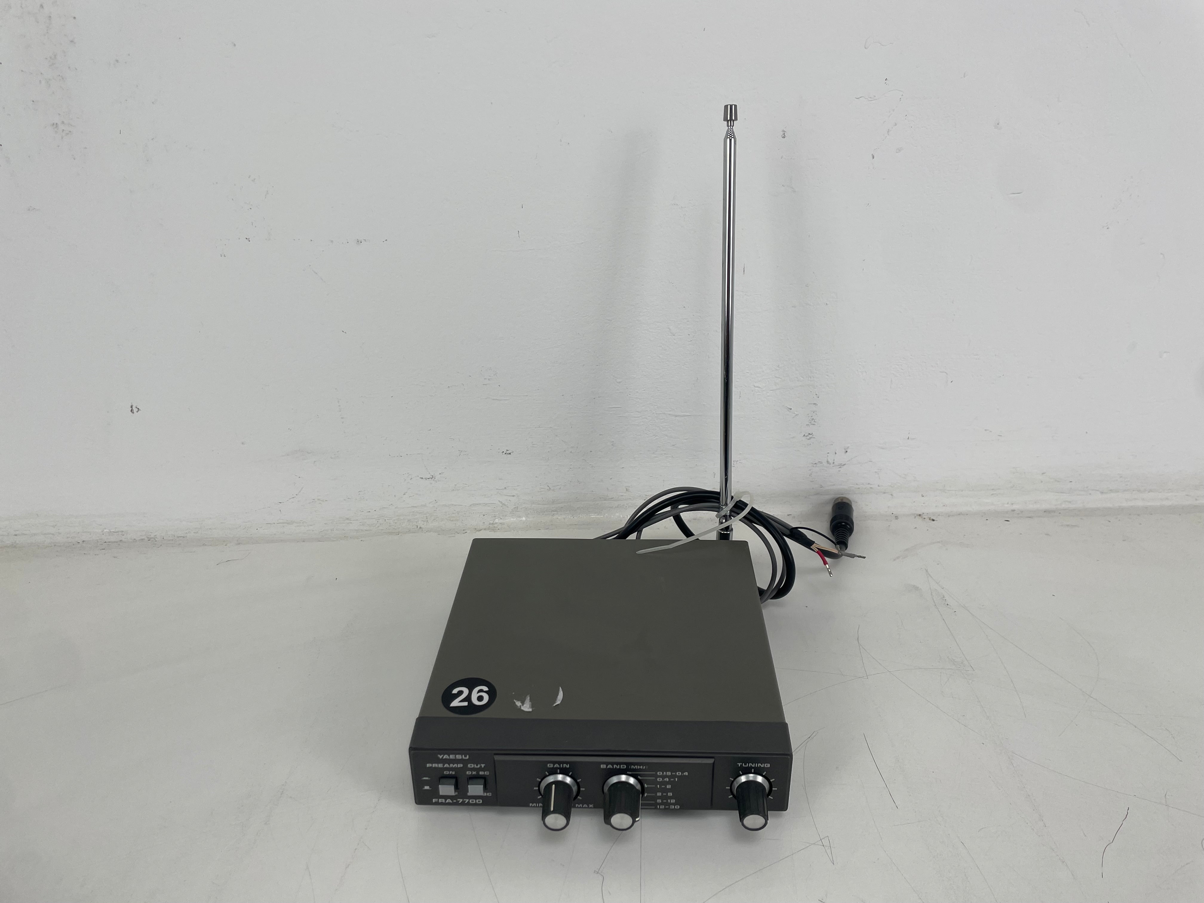 Yaesu - FRA-7700 - Active Antenna - 150 kHz - 30 MHz - As Is